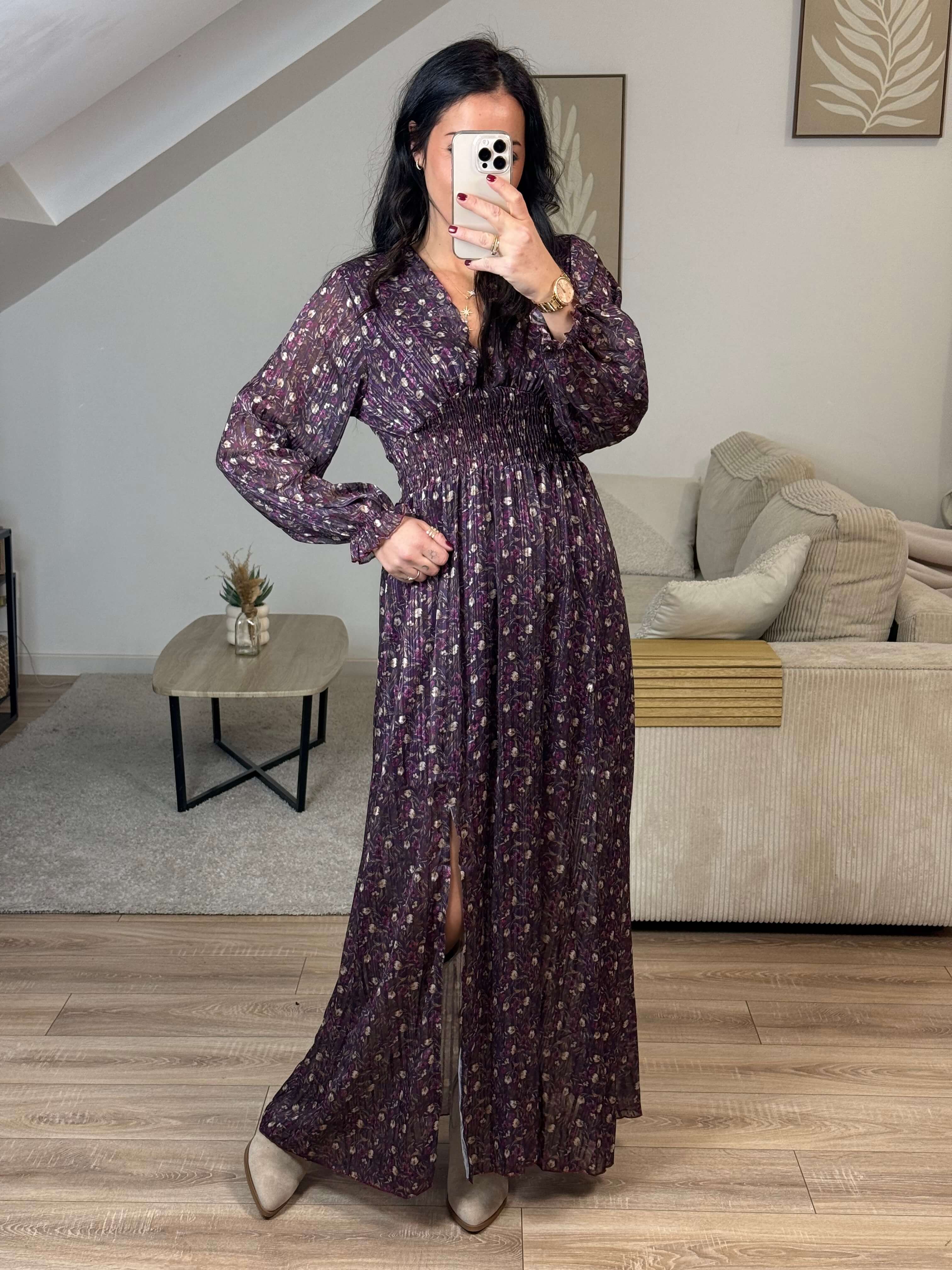 Robe longue - Violette