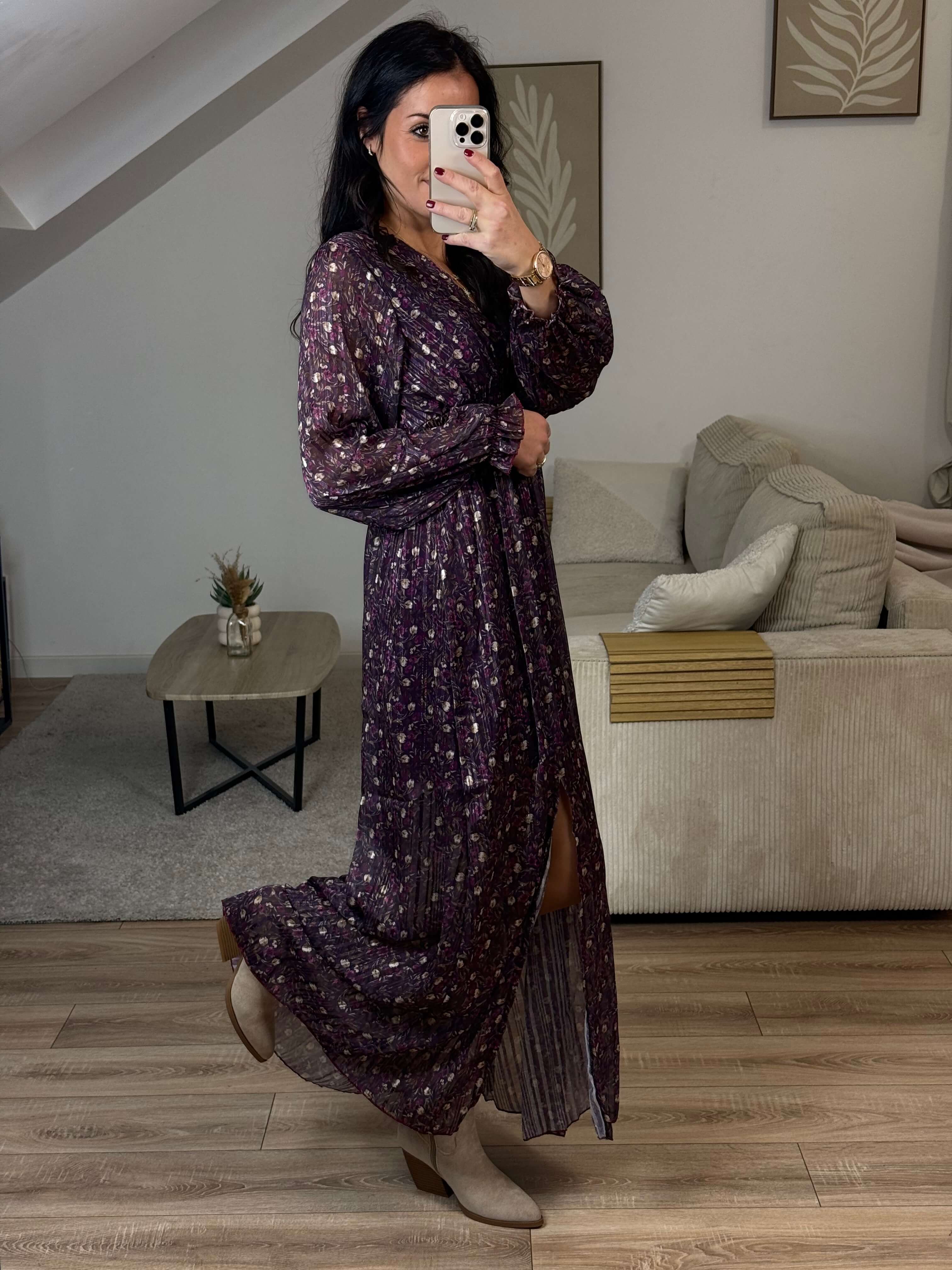 Robe longue - Violette