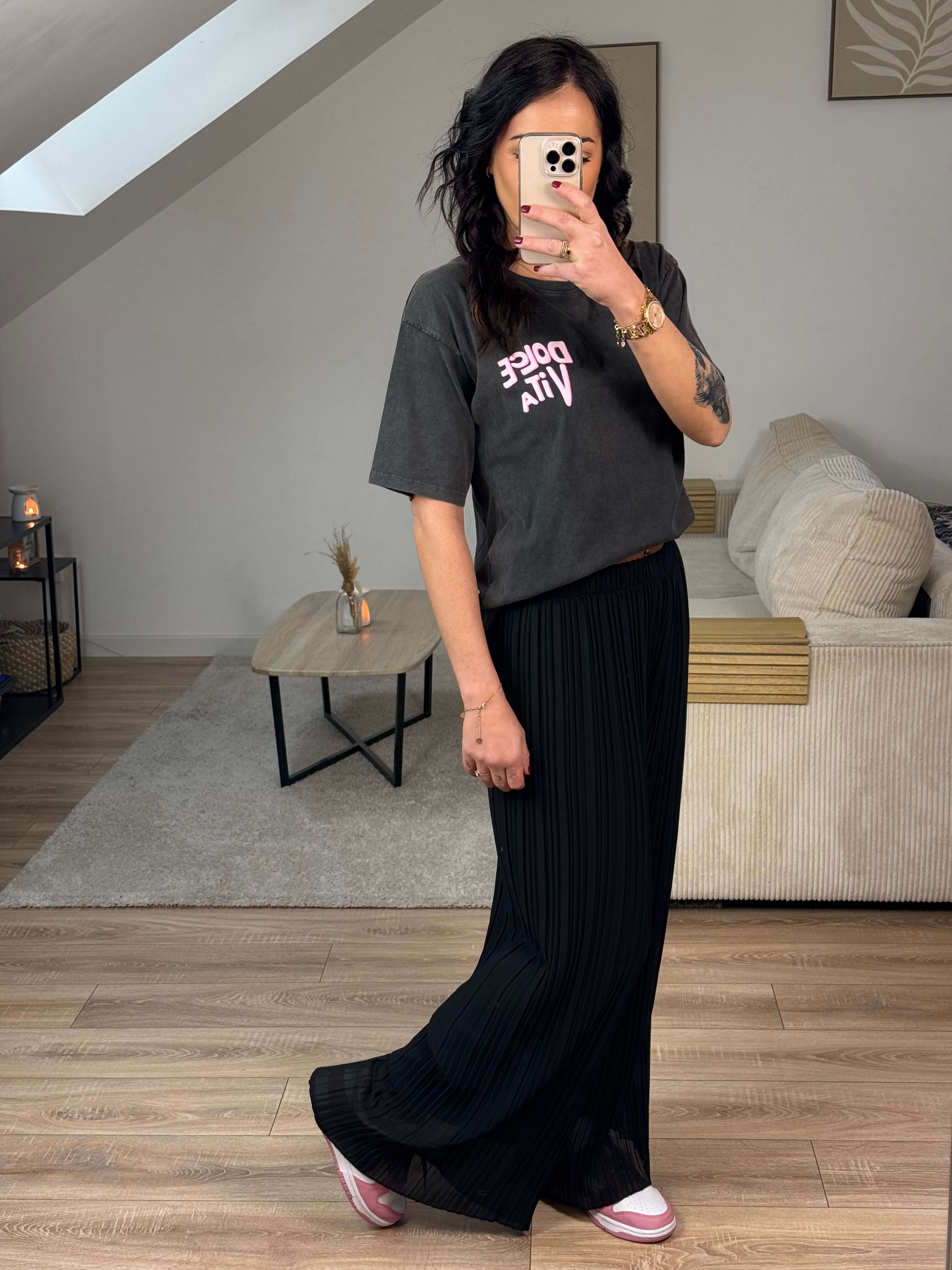 Pantalon plissé - Heather
