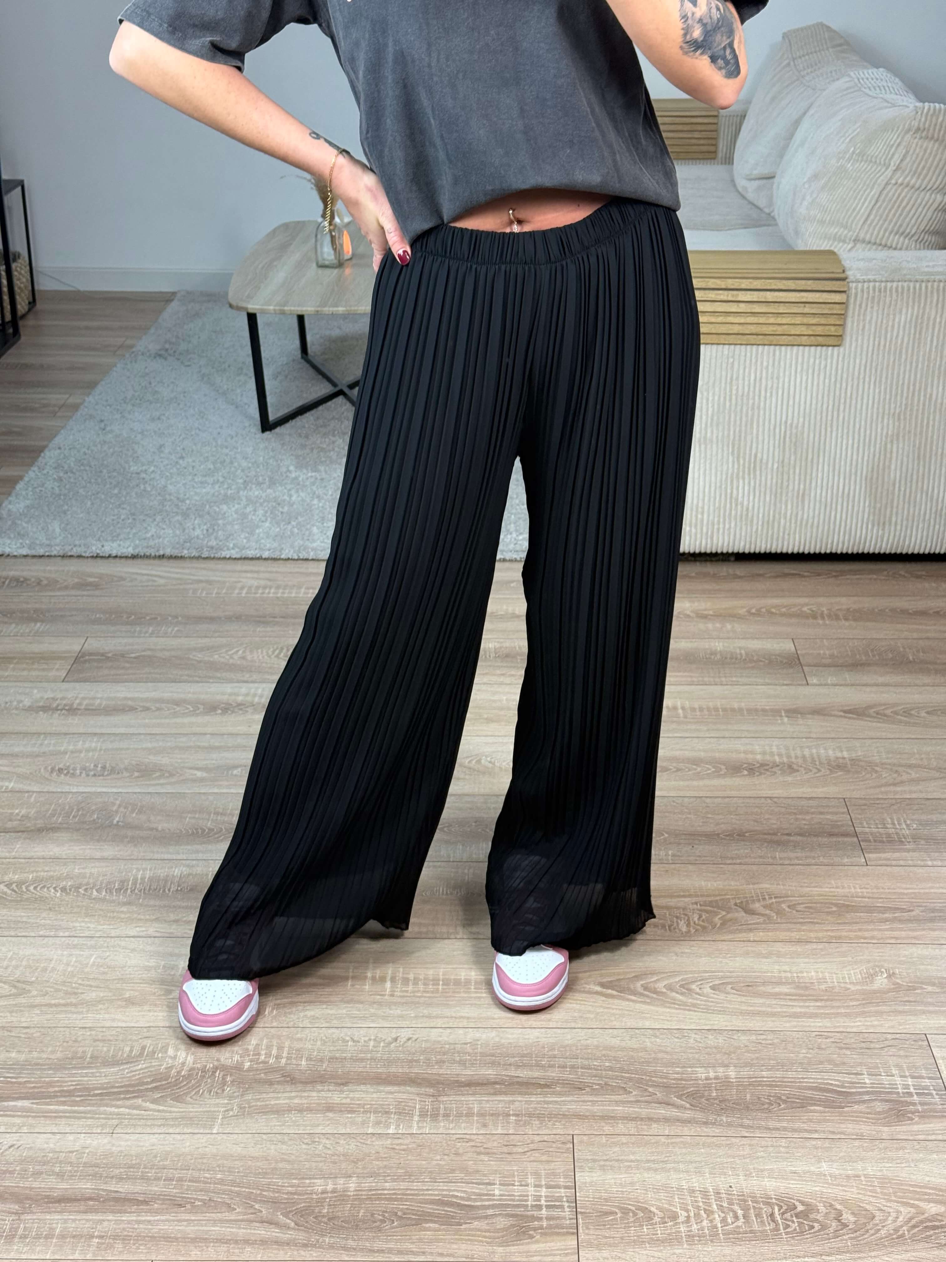 Pantalon plissé - Heather