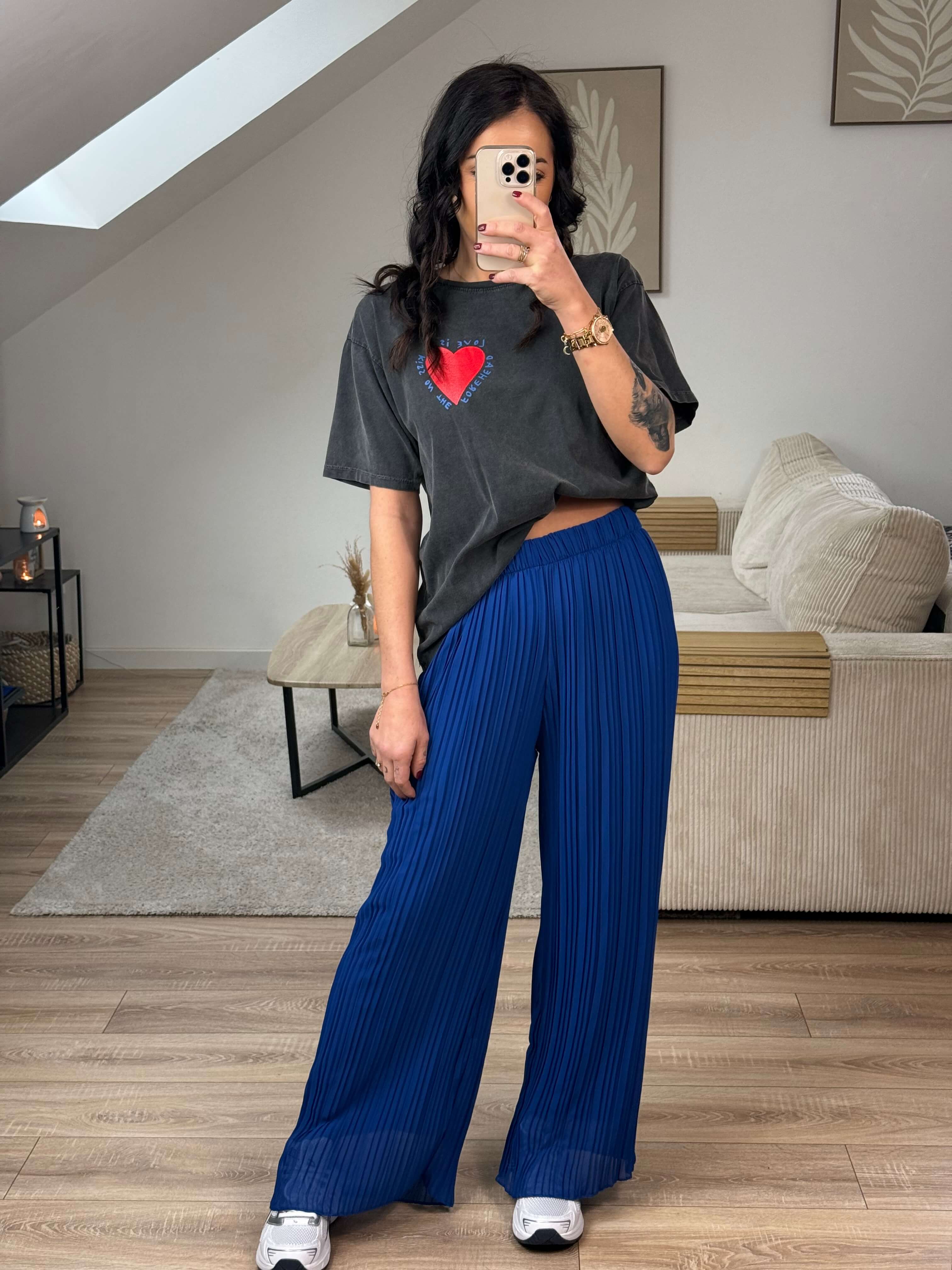 Pantalon plissé - Heather