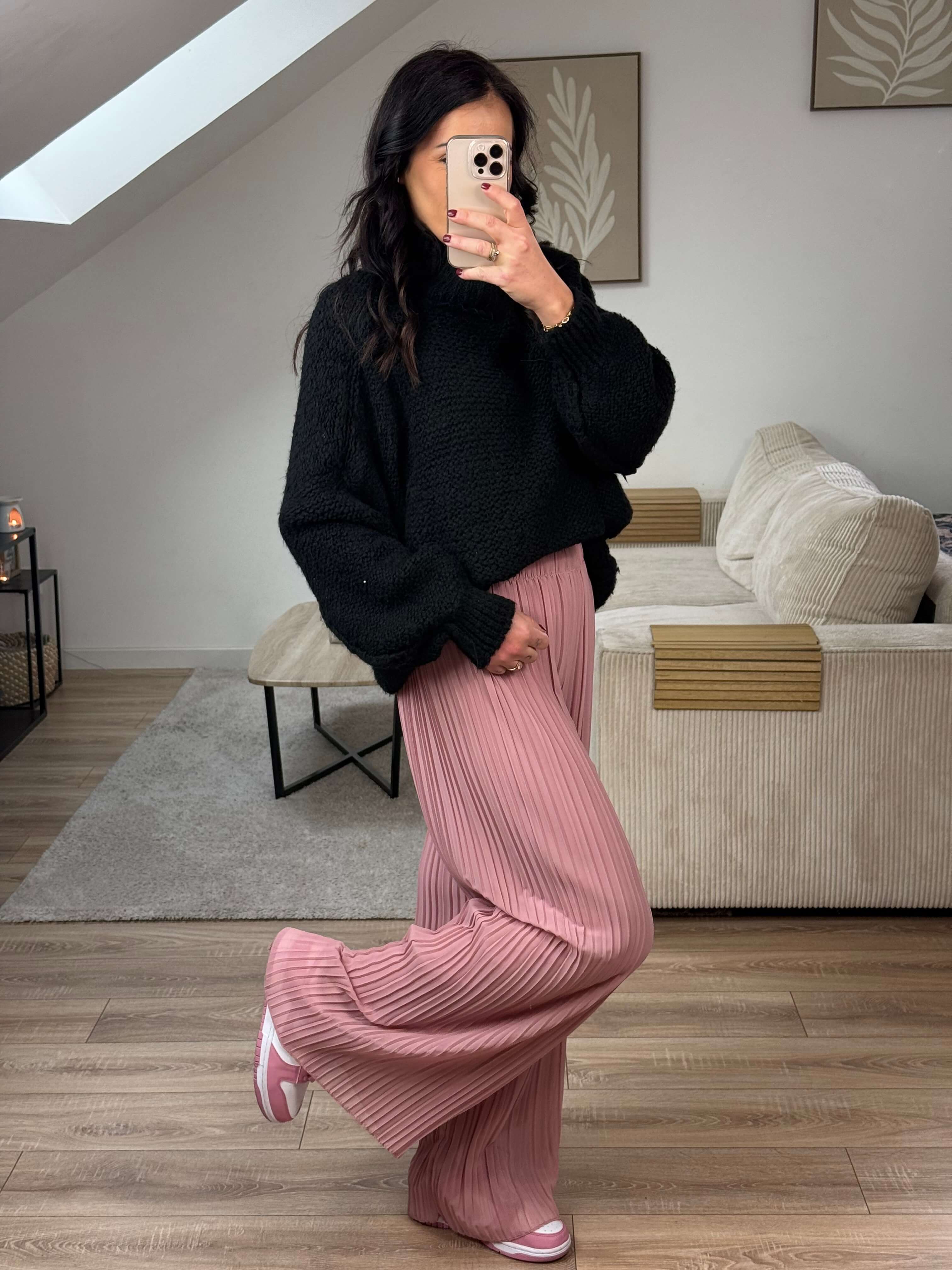 Pantalon plissé - Heather