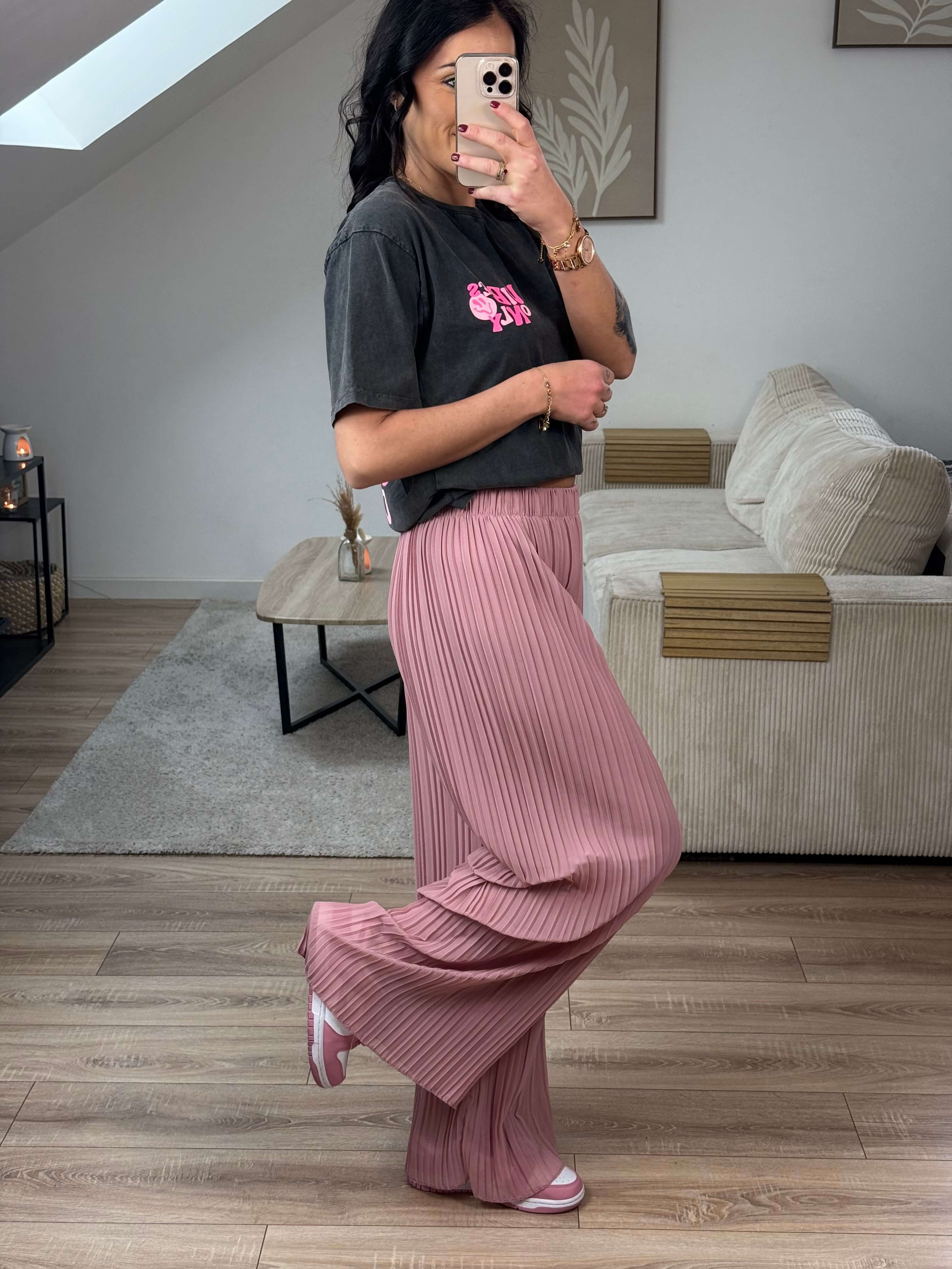Pantalon plissé - Heather