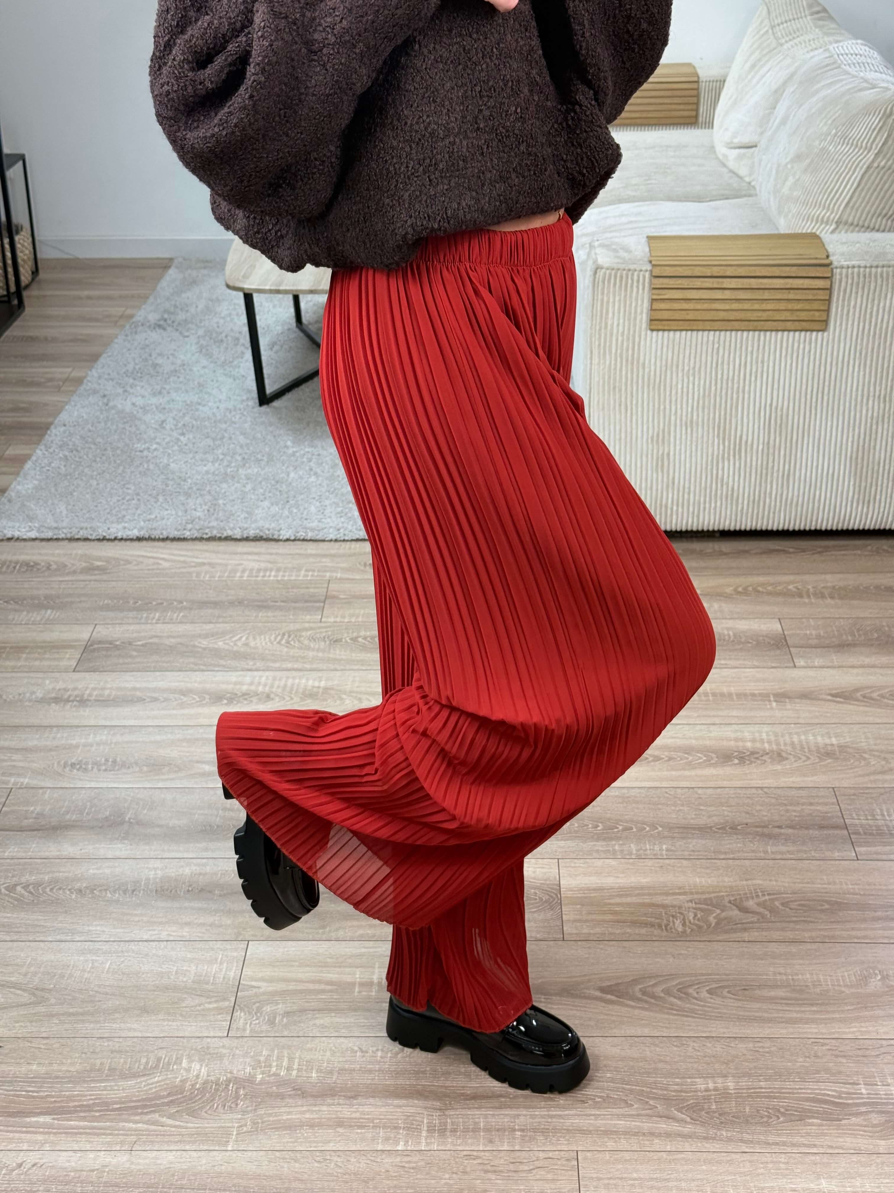 Pantalon plissé - Heather