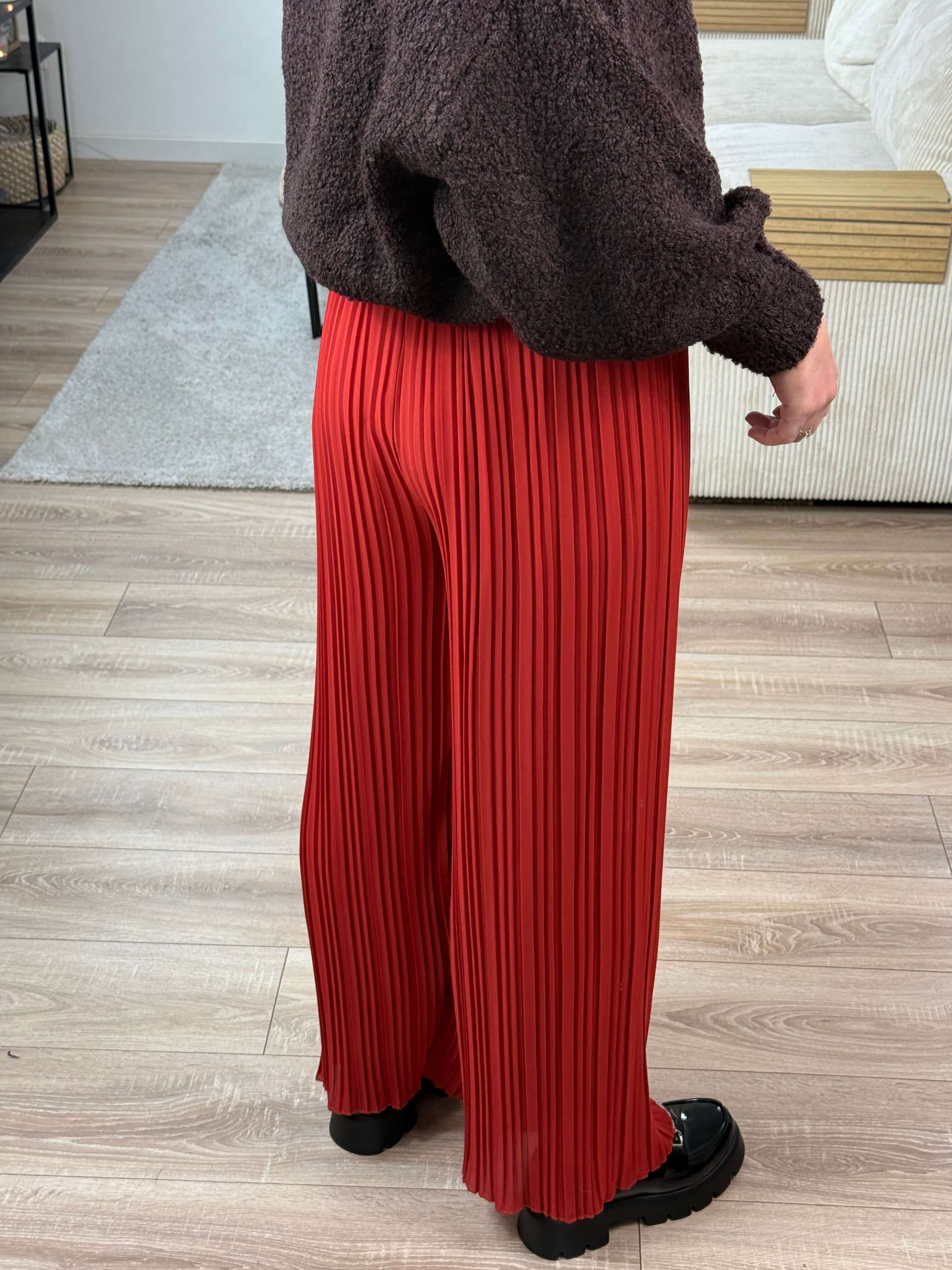 Pantalon plissé - Heather