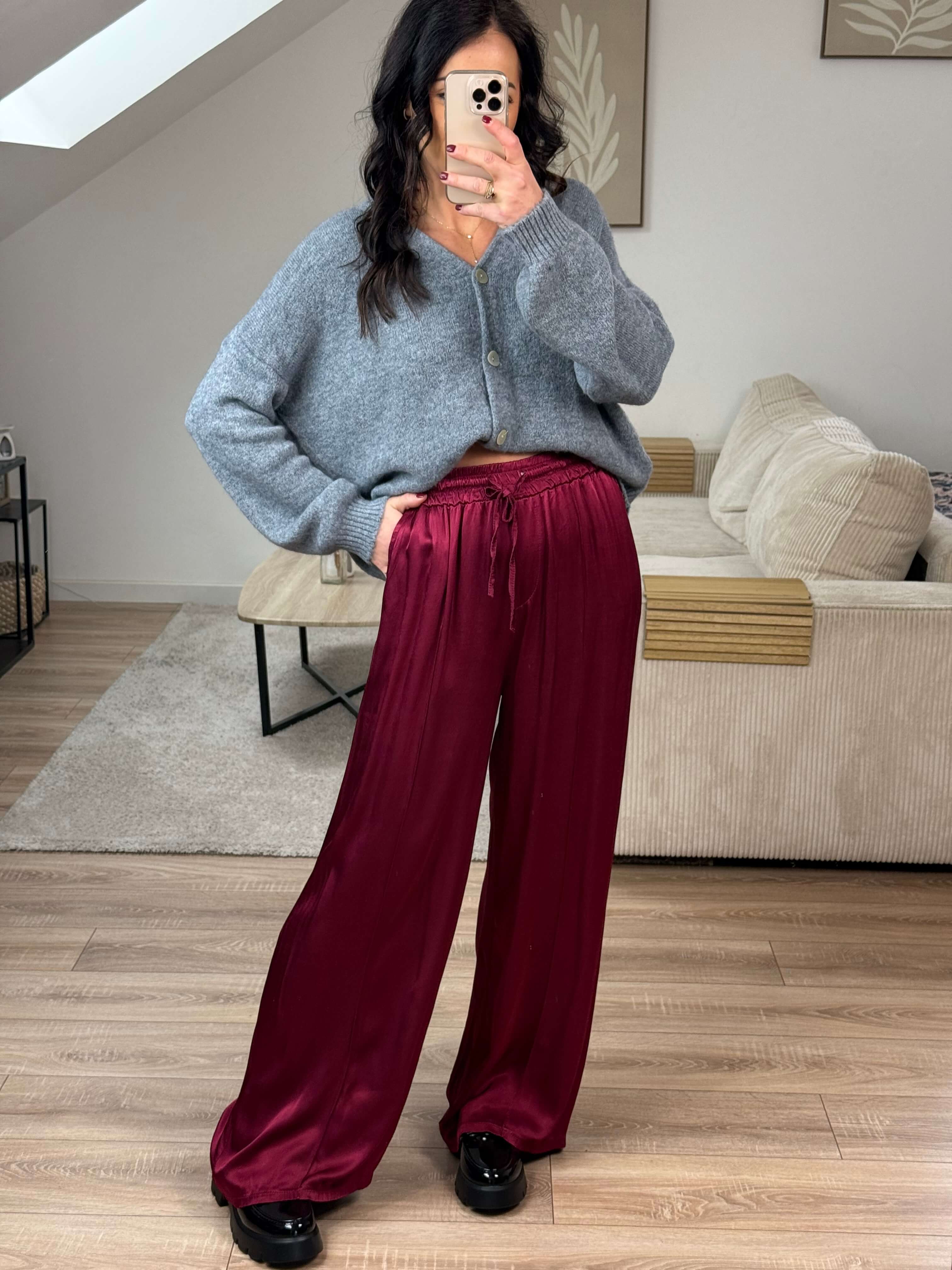 Pantalon satiné - Alena