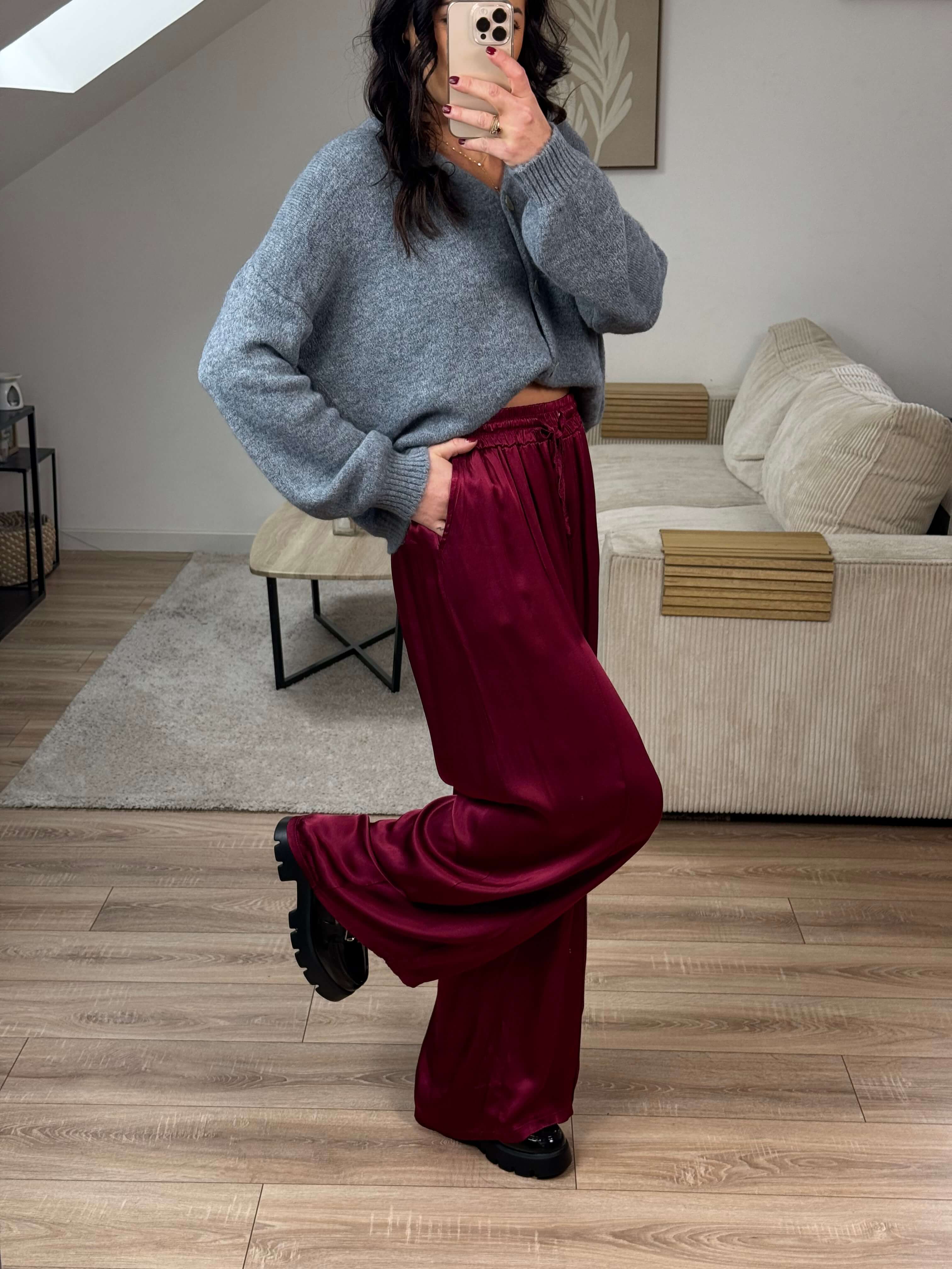 Pantalon satiné - Alena