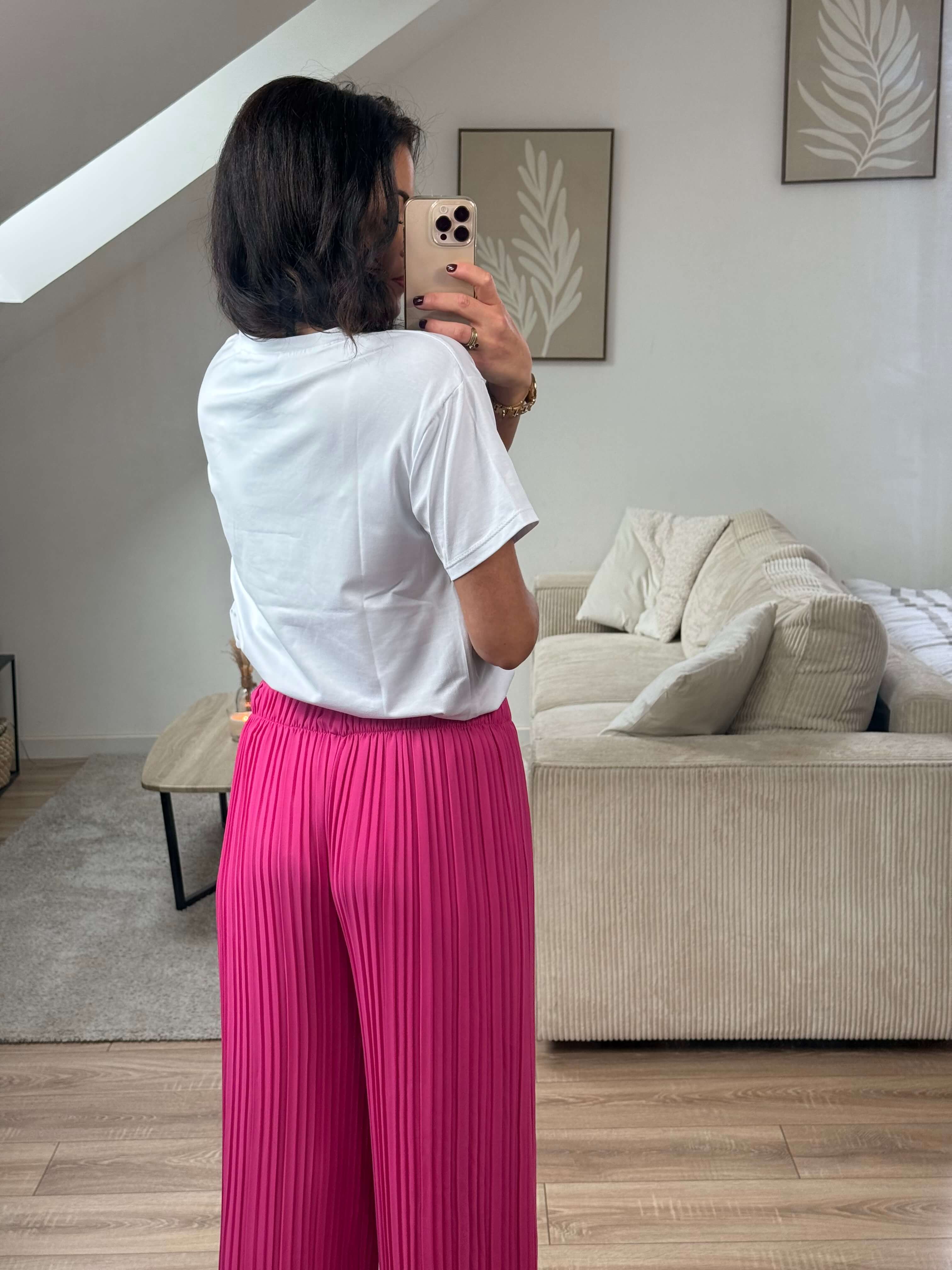 Pantalon plissé - Heather