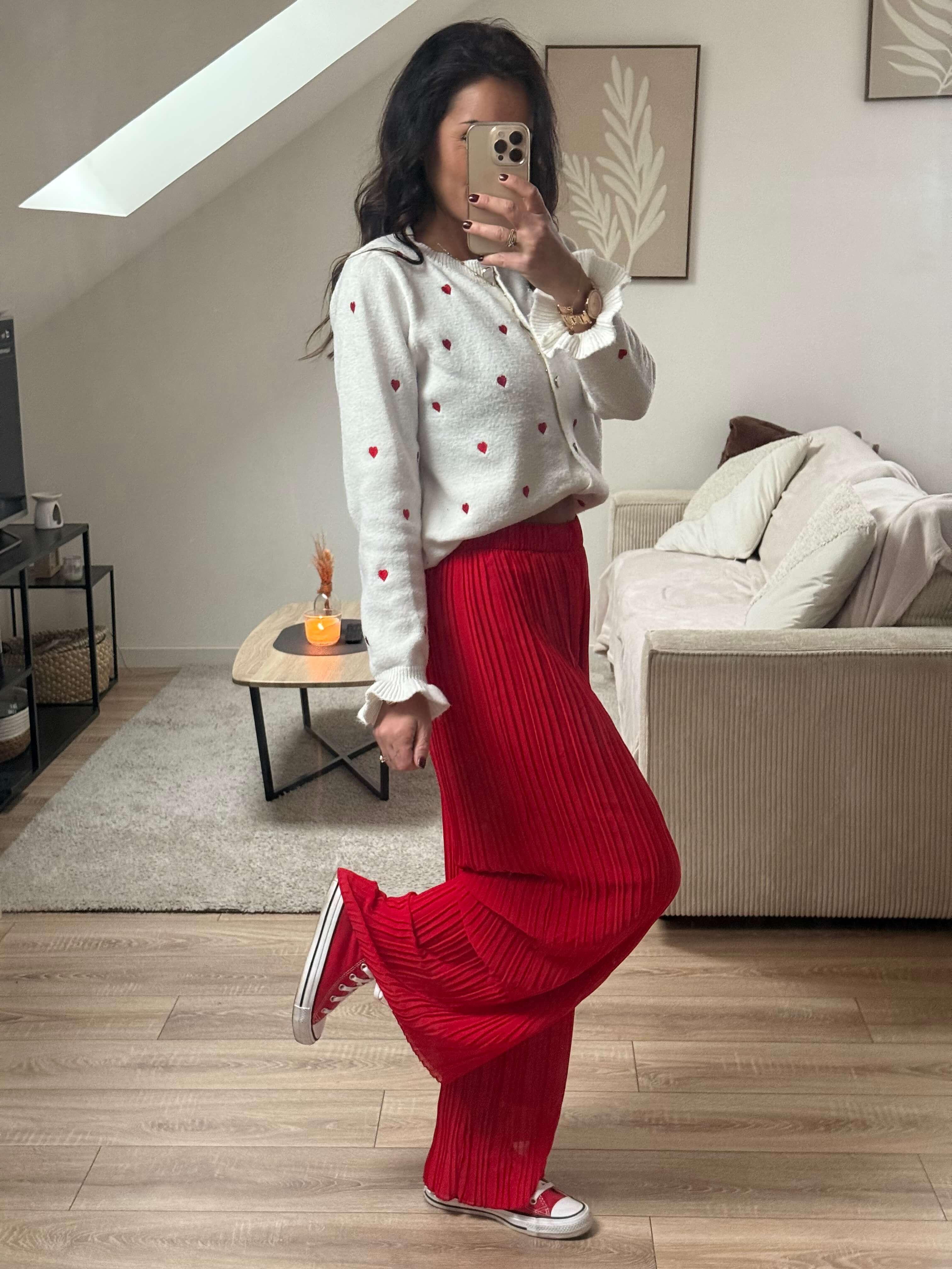 Pantalon plissé - Heather