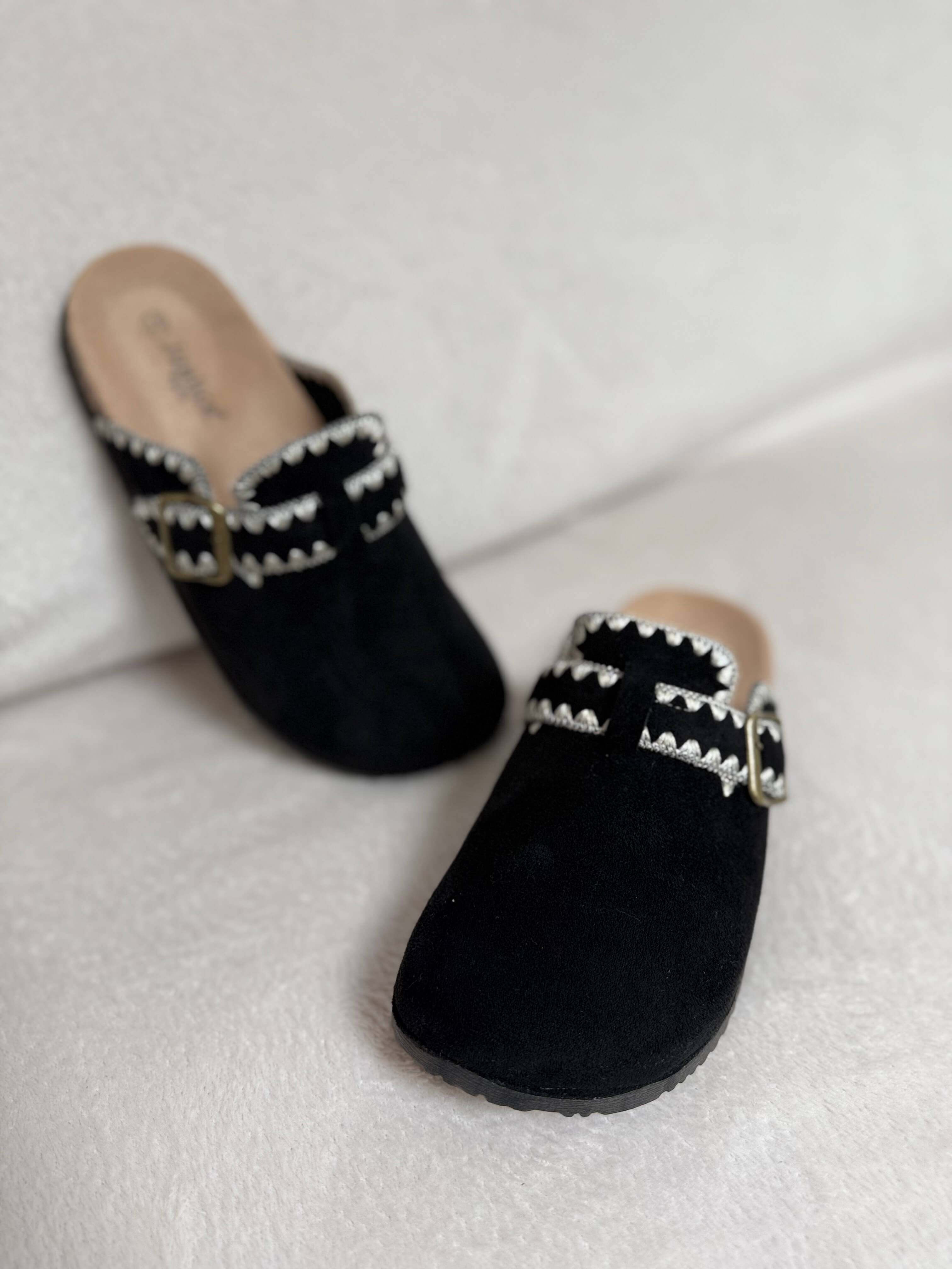 Mules brodé