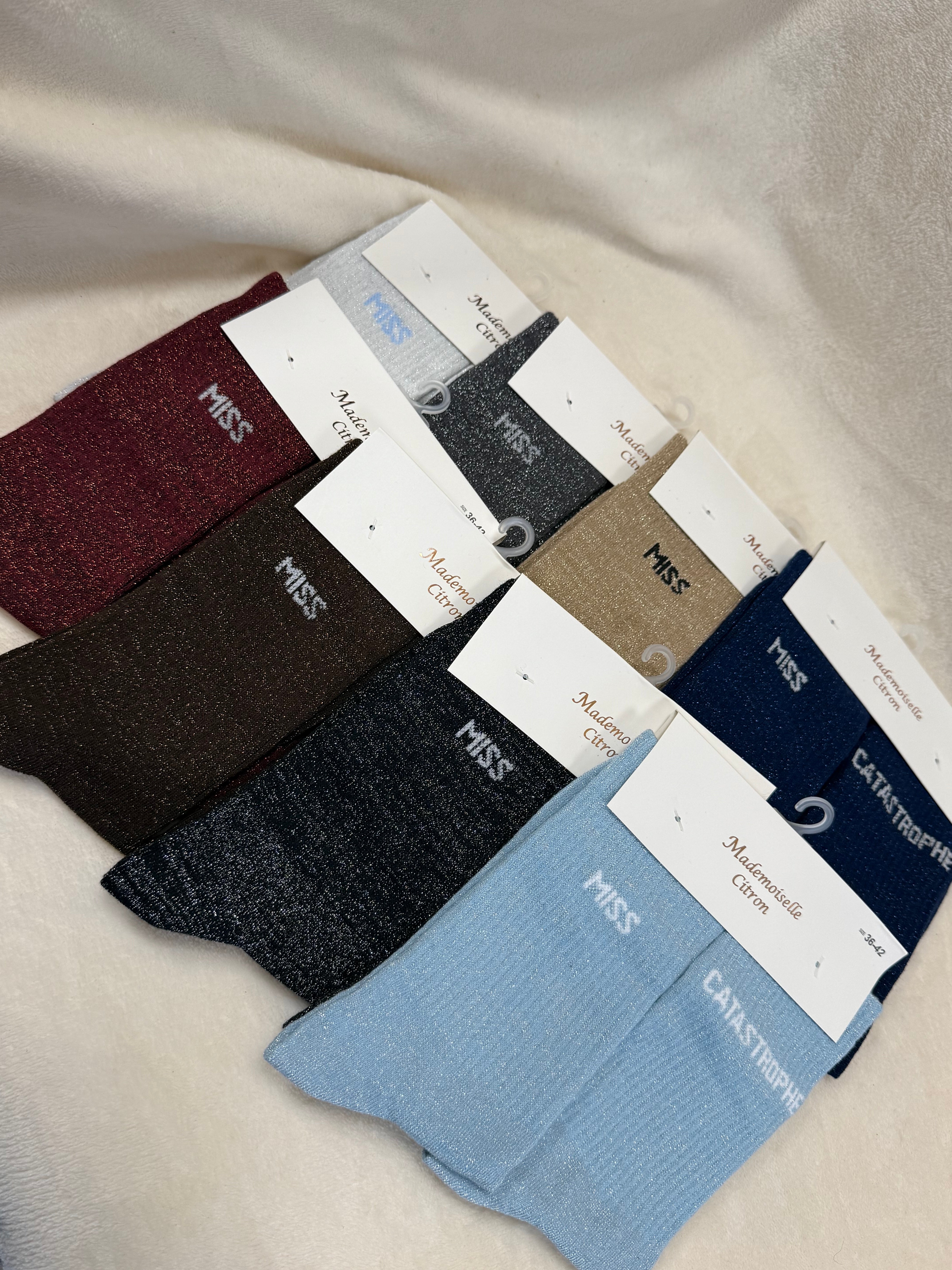 Chaussettes à paillettes