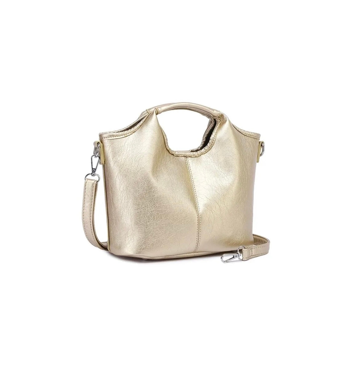 Sac à mains / bandoulière doré