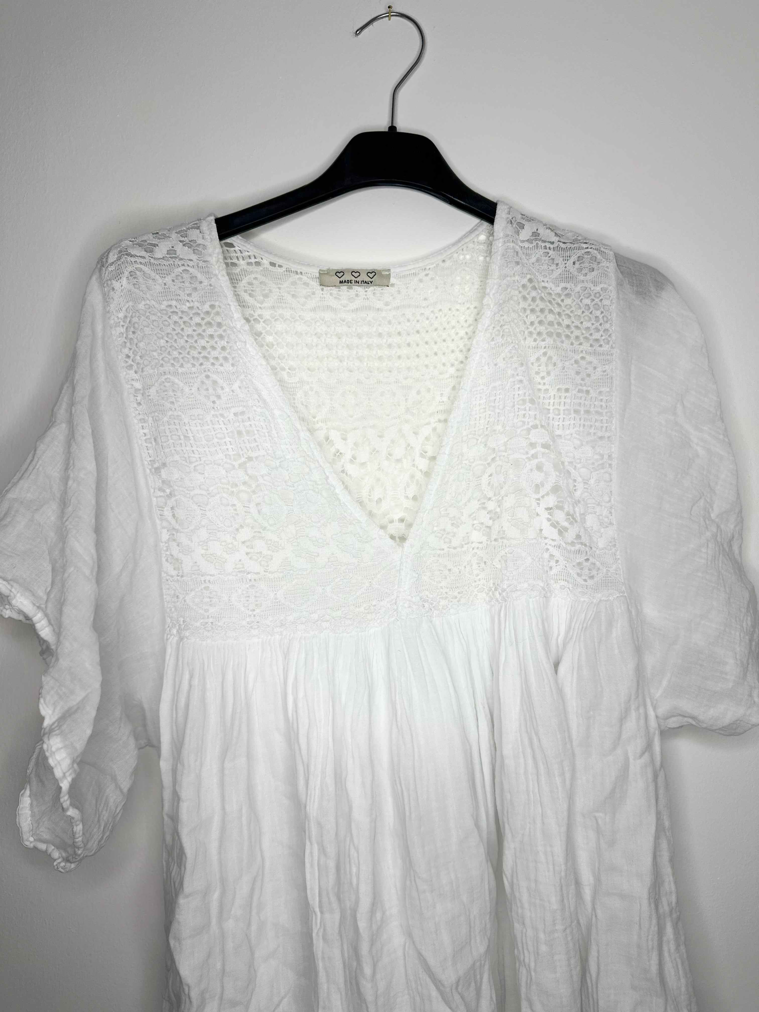 Robe gaze de coton