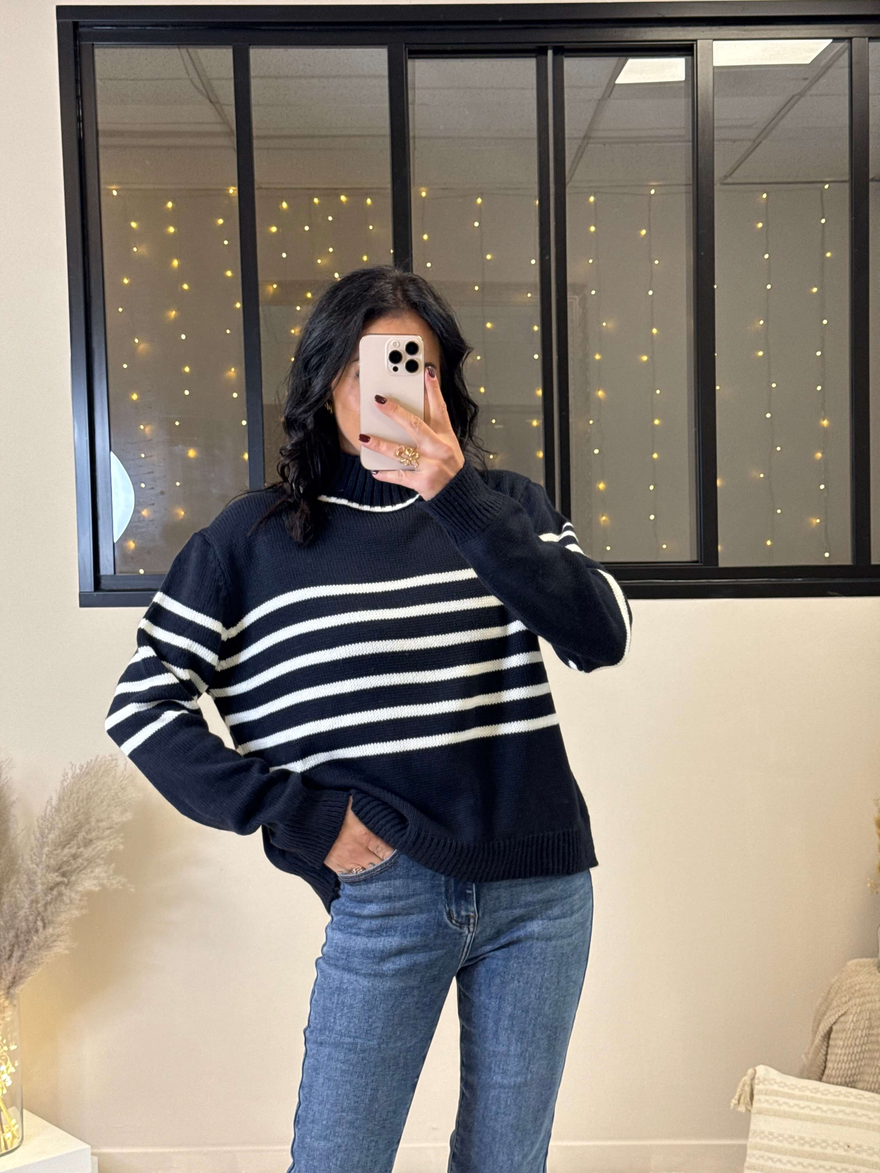 Pull en maille - Marinière