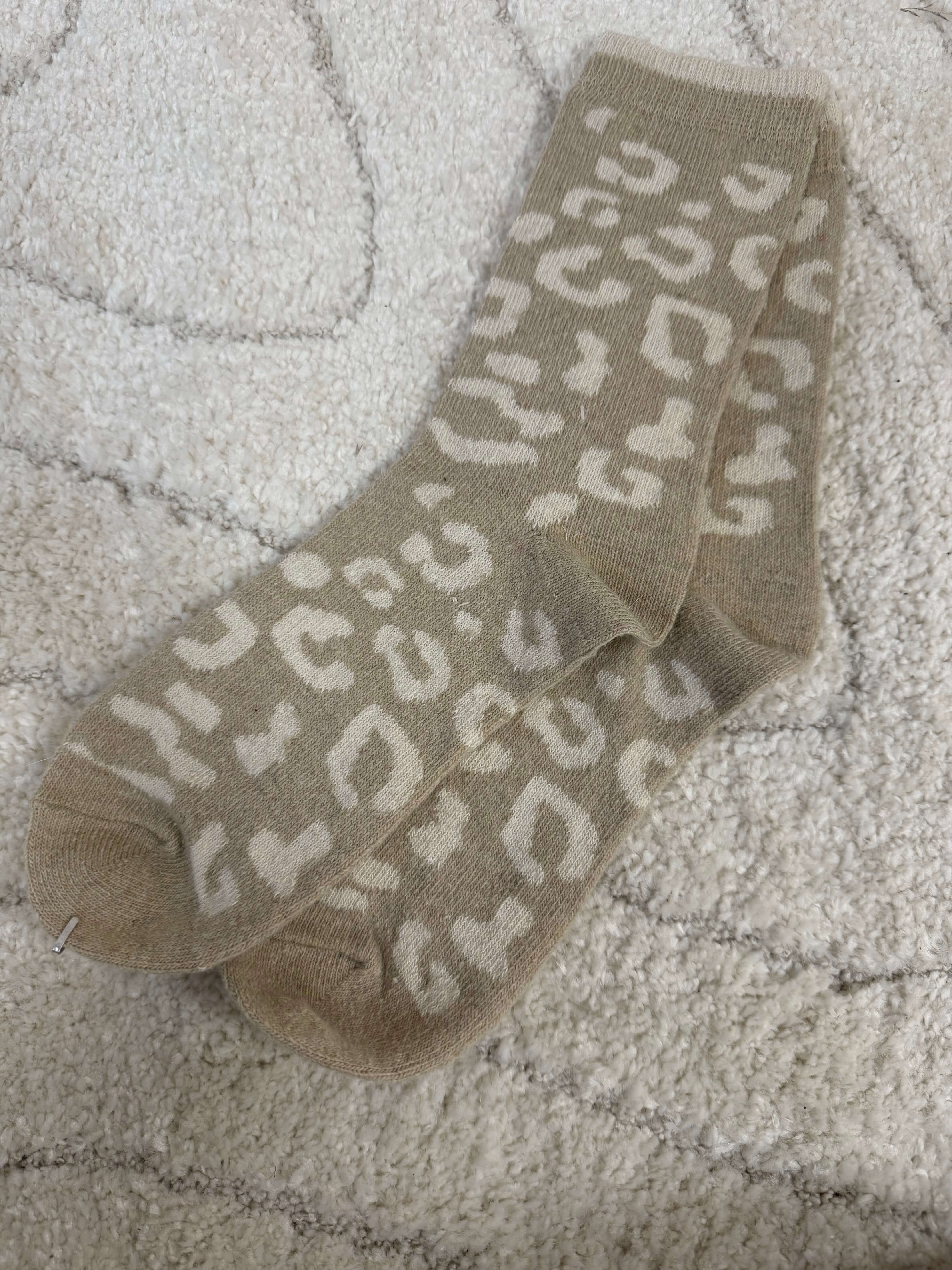 Chaussettes léopard