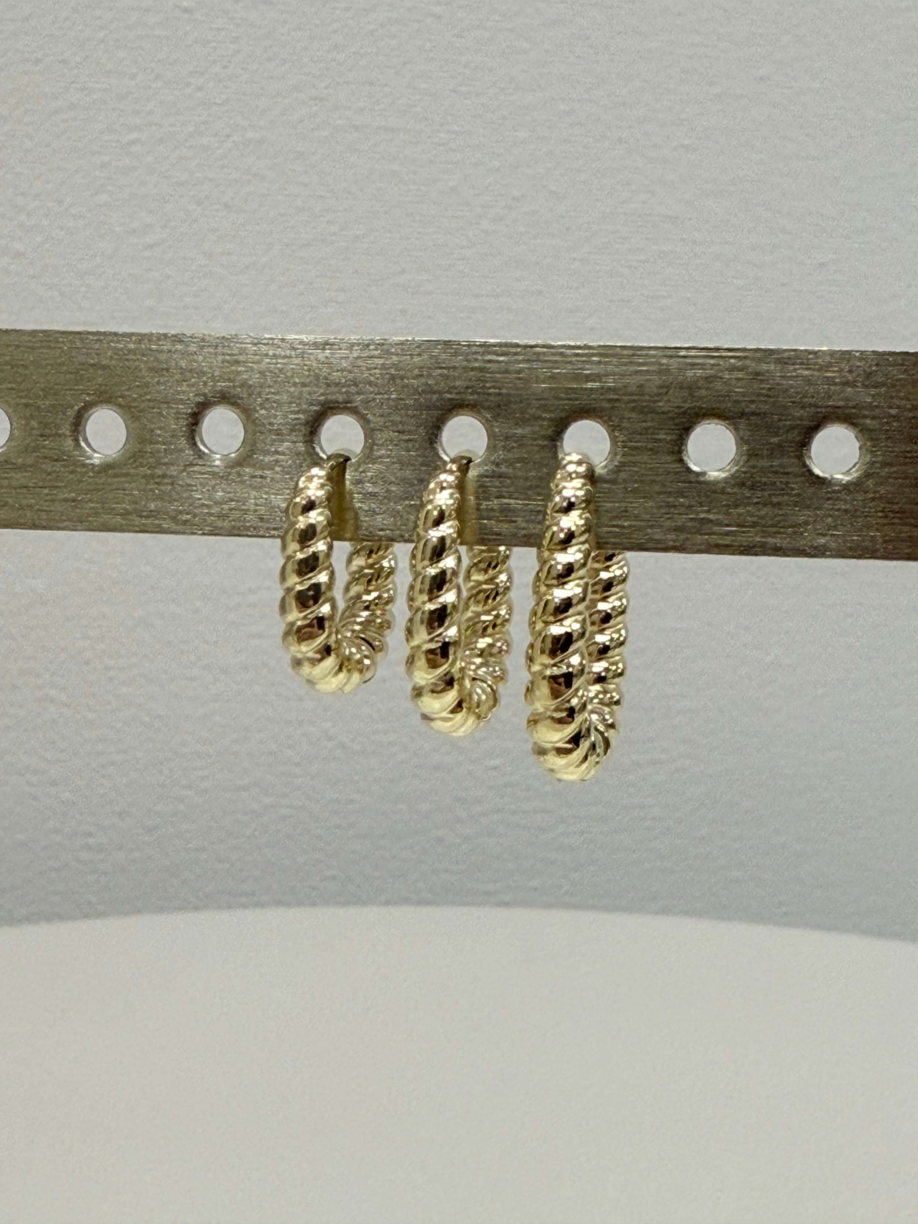 3 paires Boucles d’oreilles