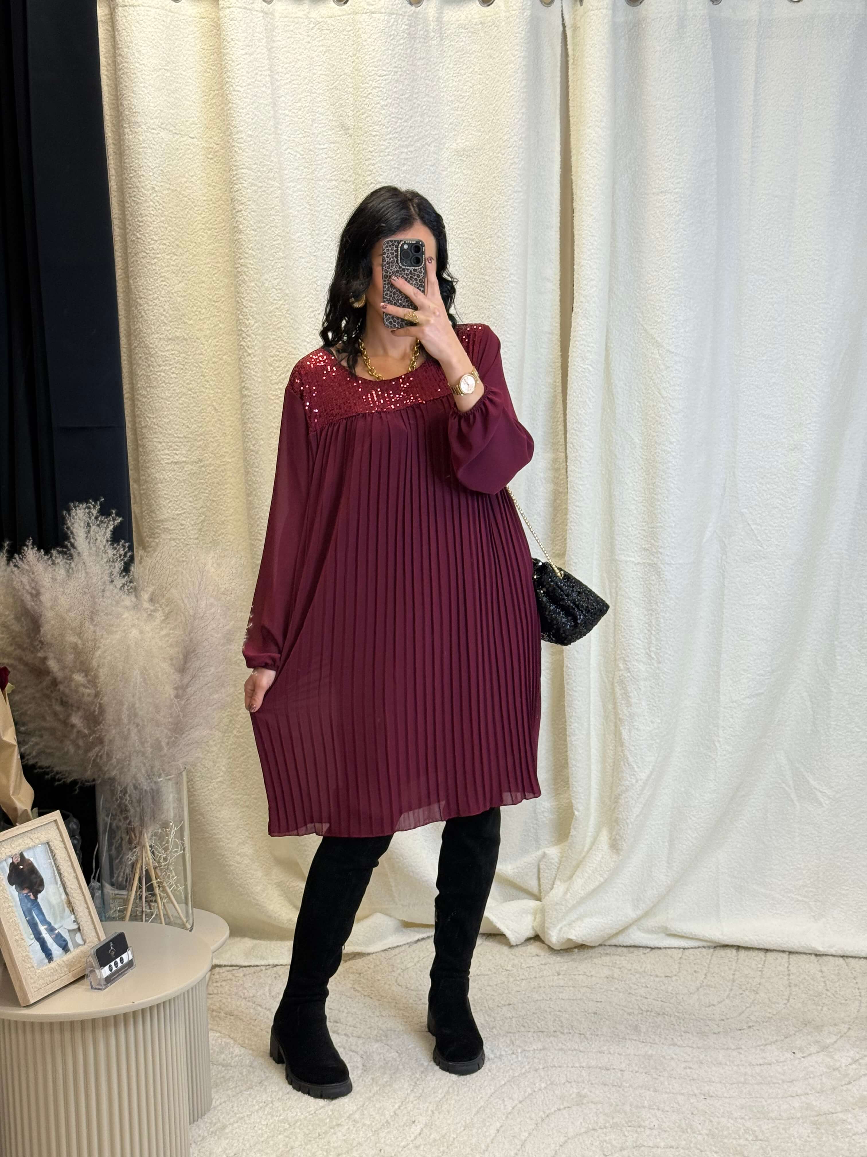 Robe plissé - Soline