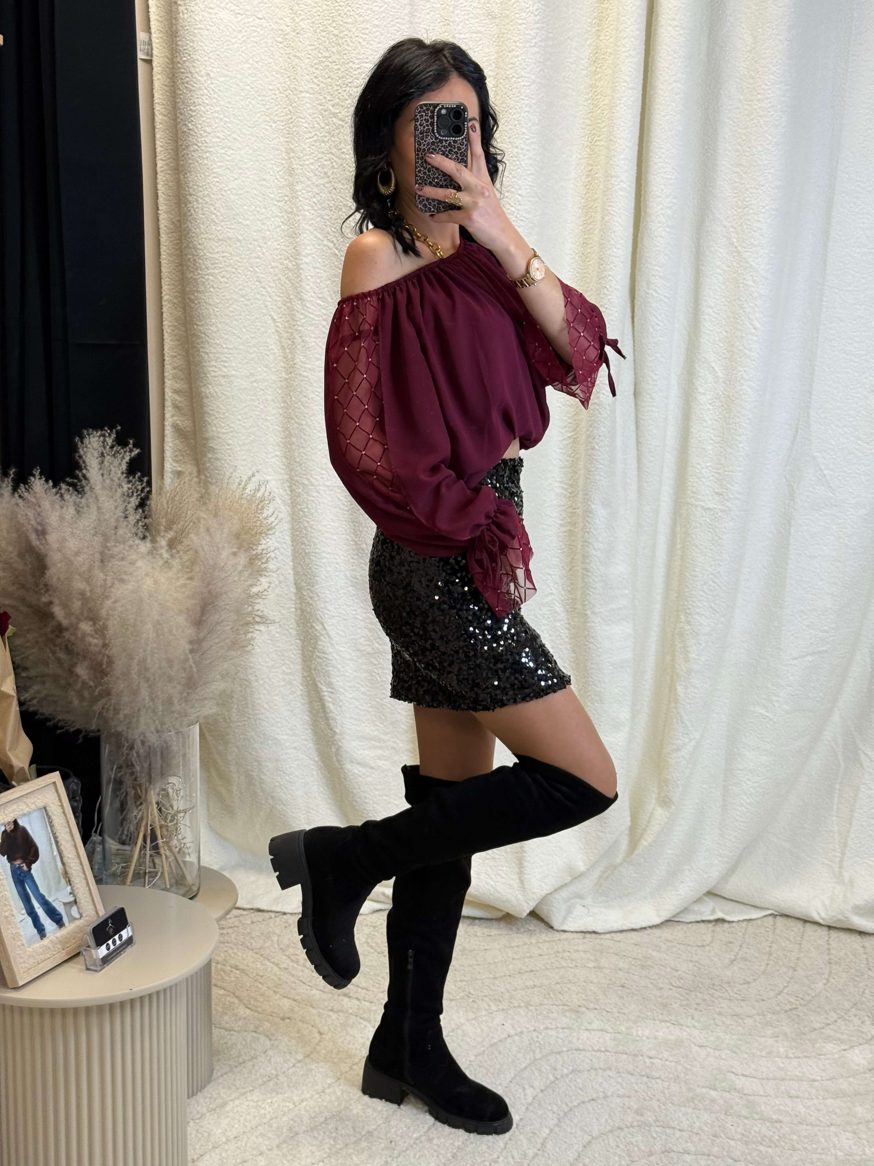 Top à strass - Eloïse