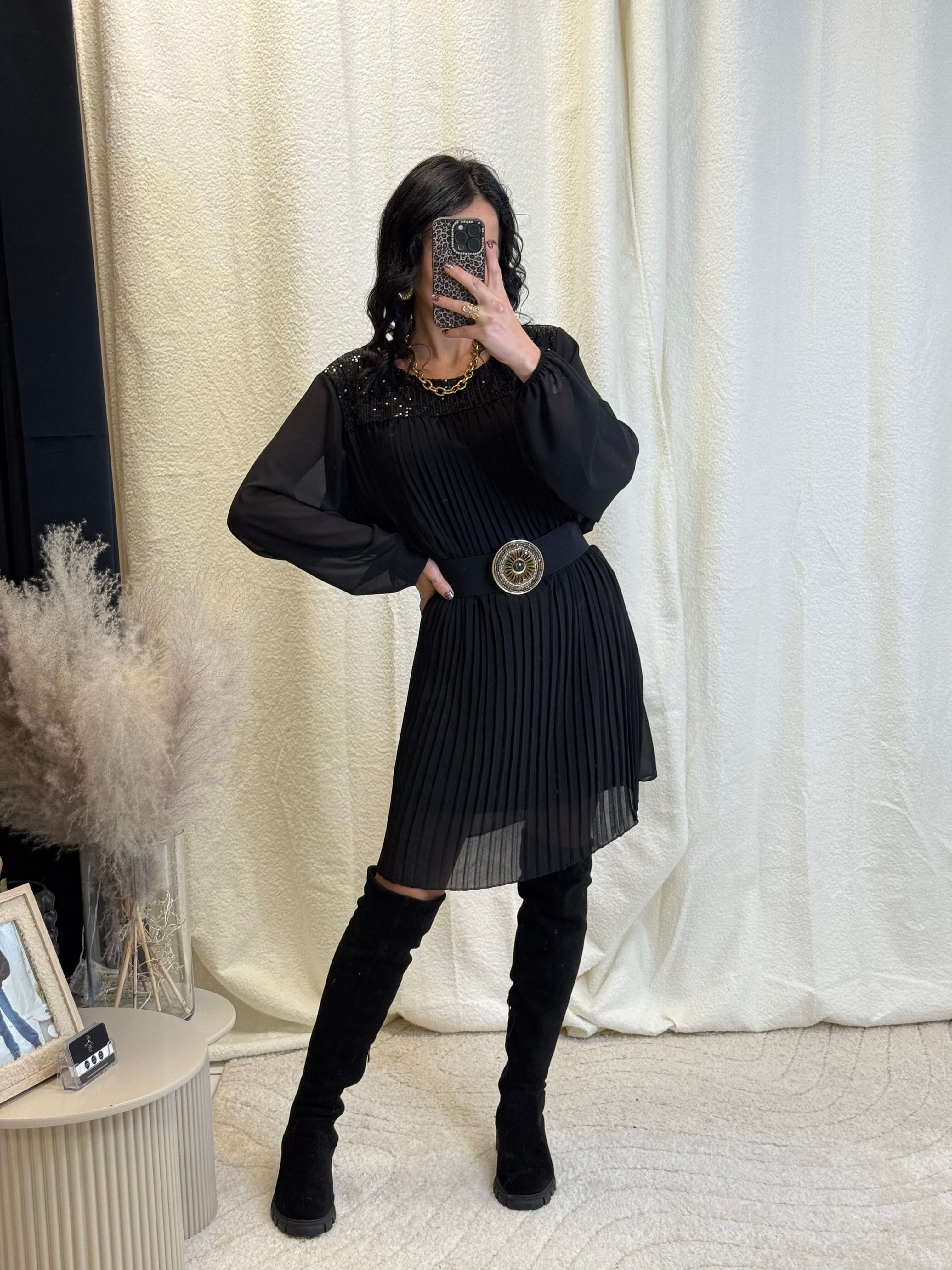 Robe plissé - Soline