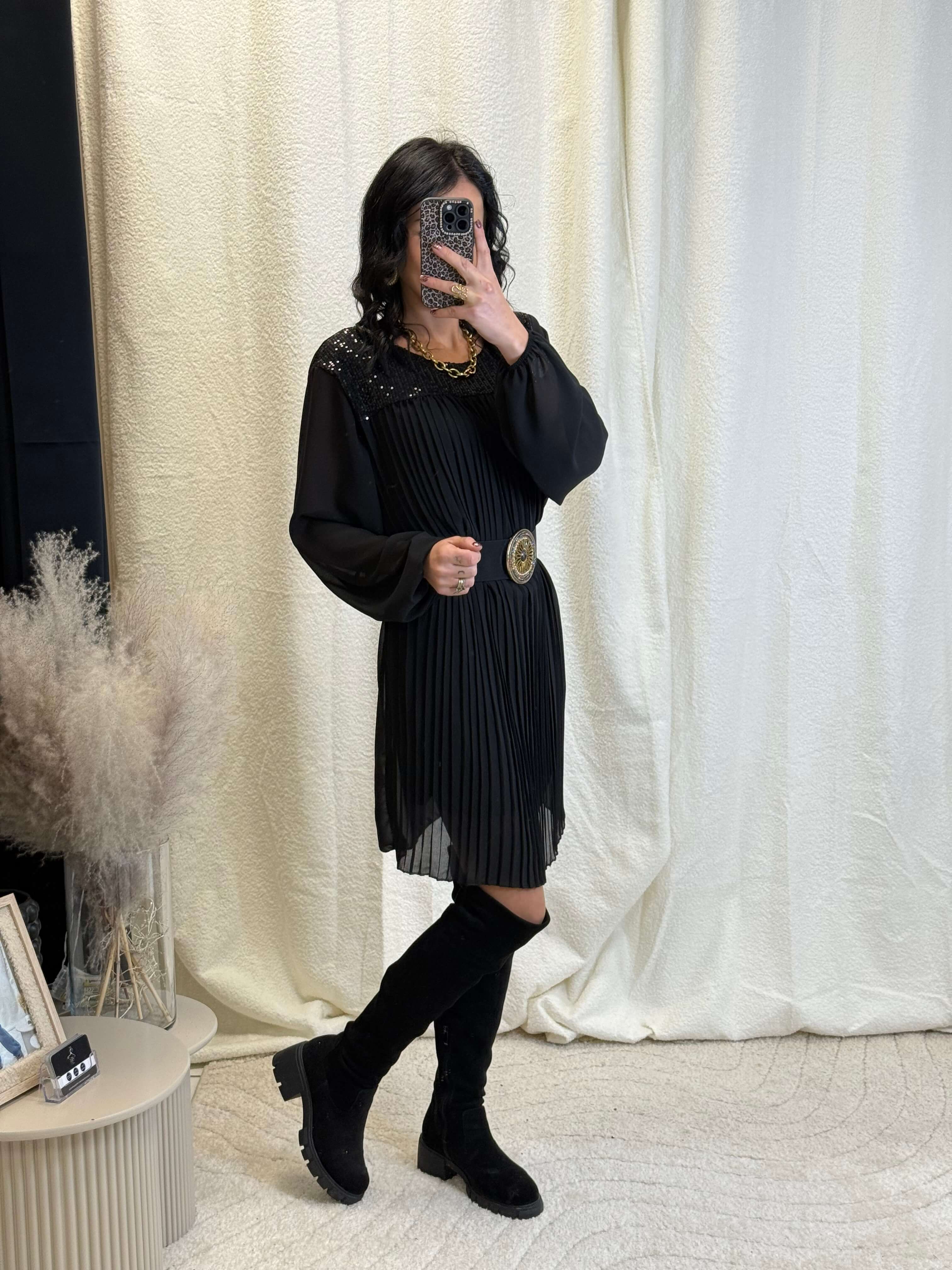 Robe plissé - Soline