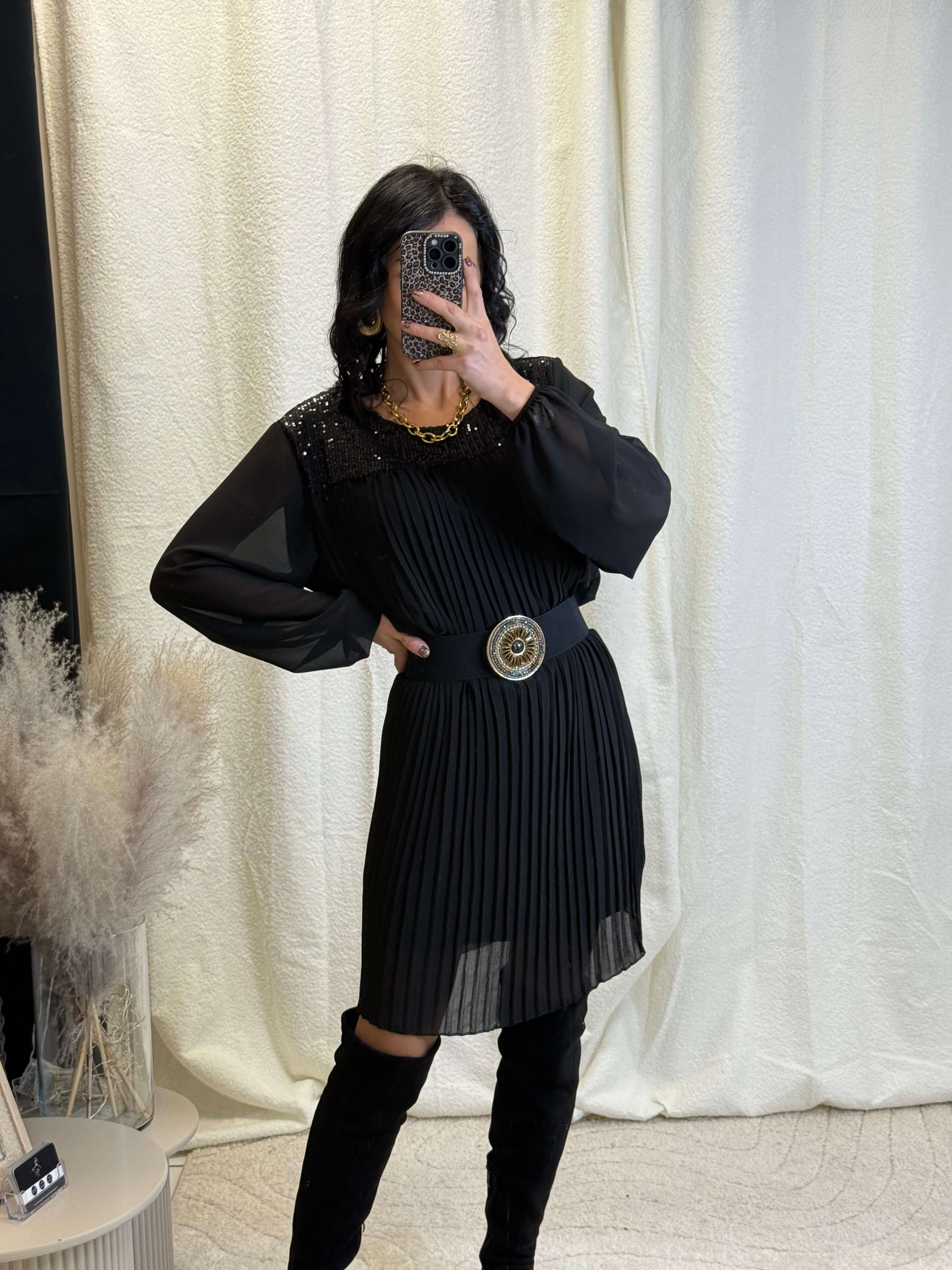 Robe plissé - Soline