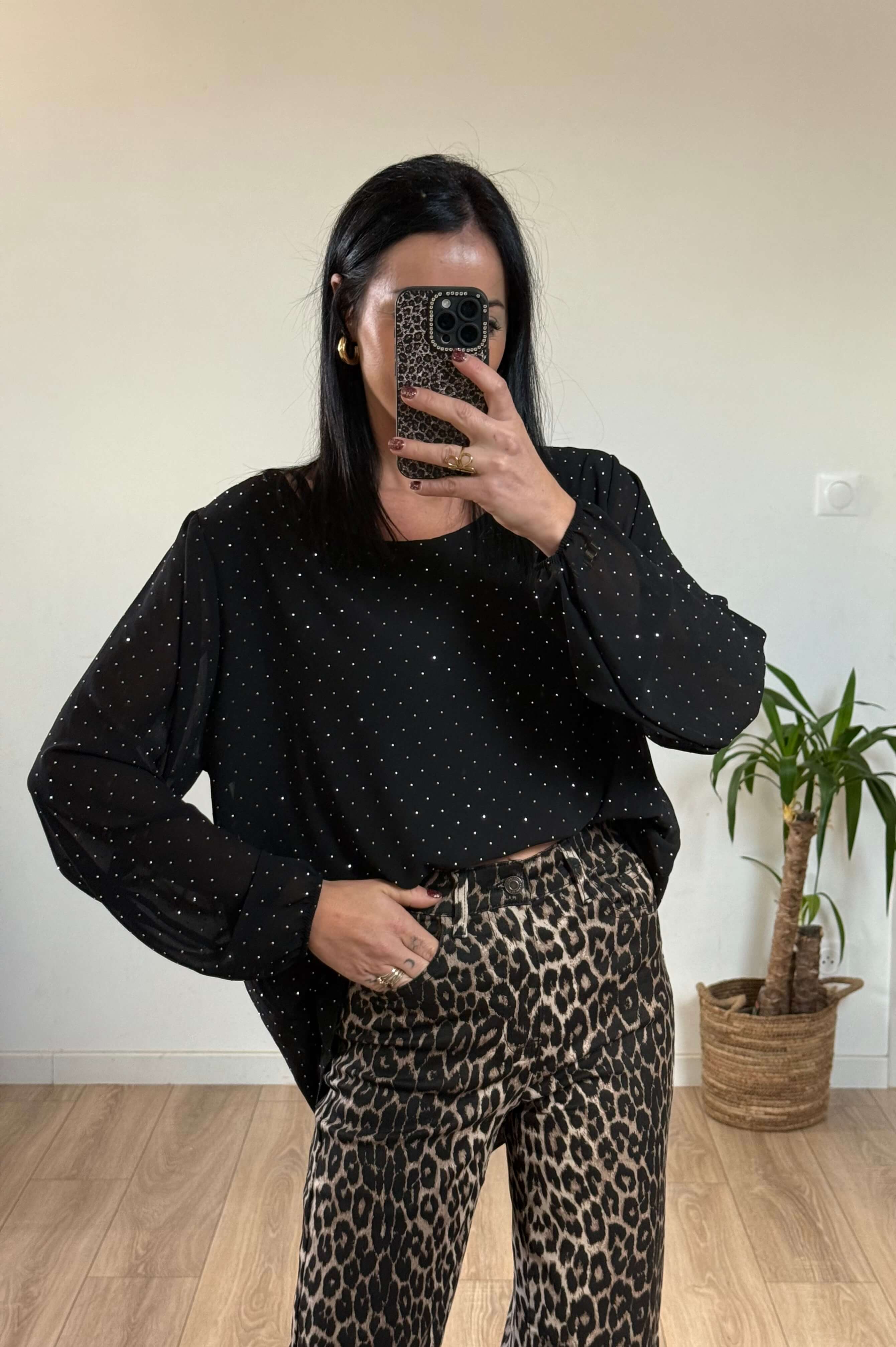 Top à strass - Elina