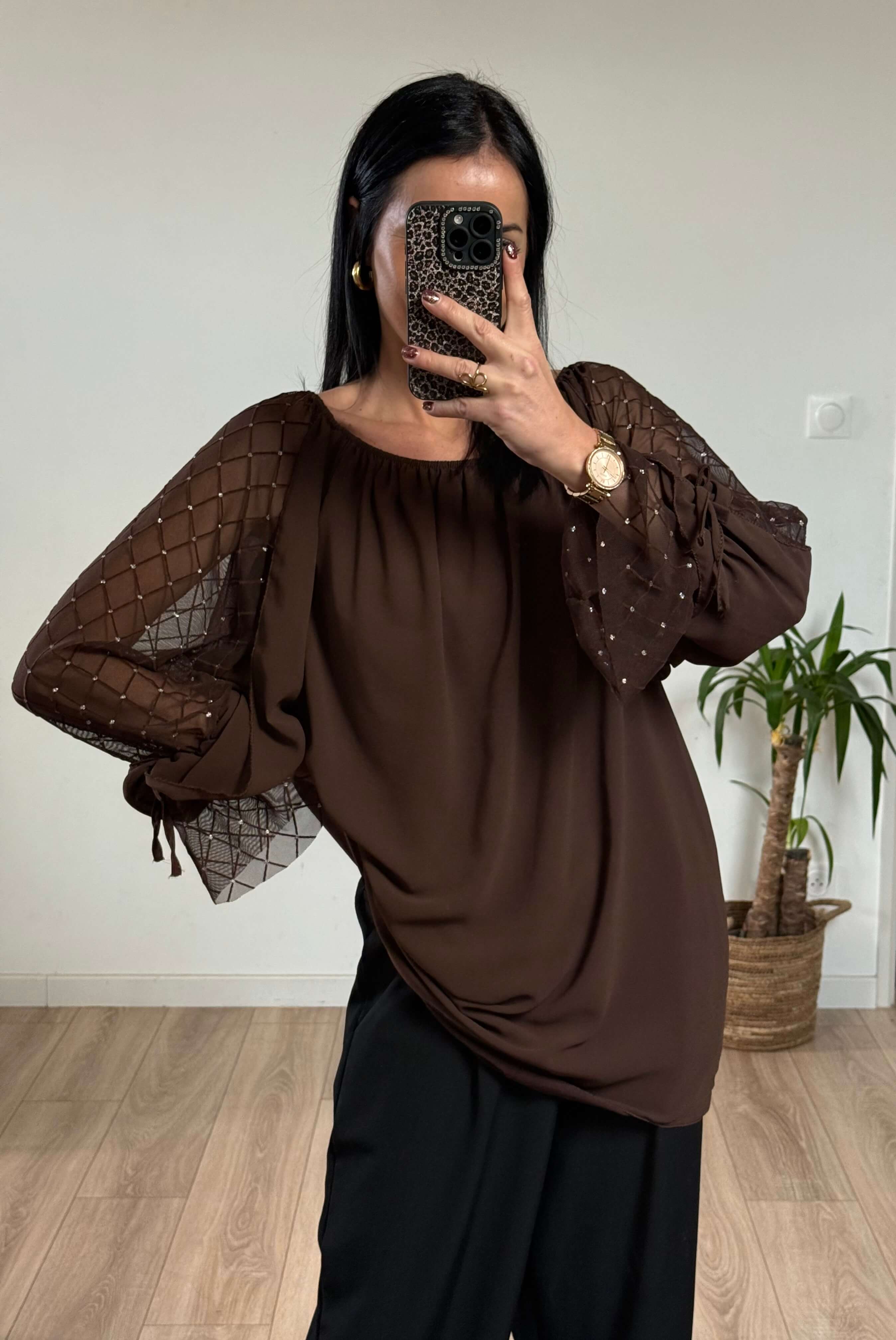 Top à strass - Eloïse