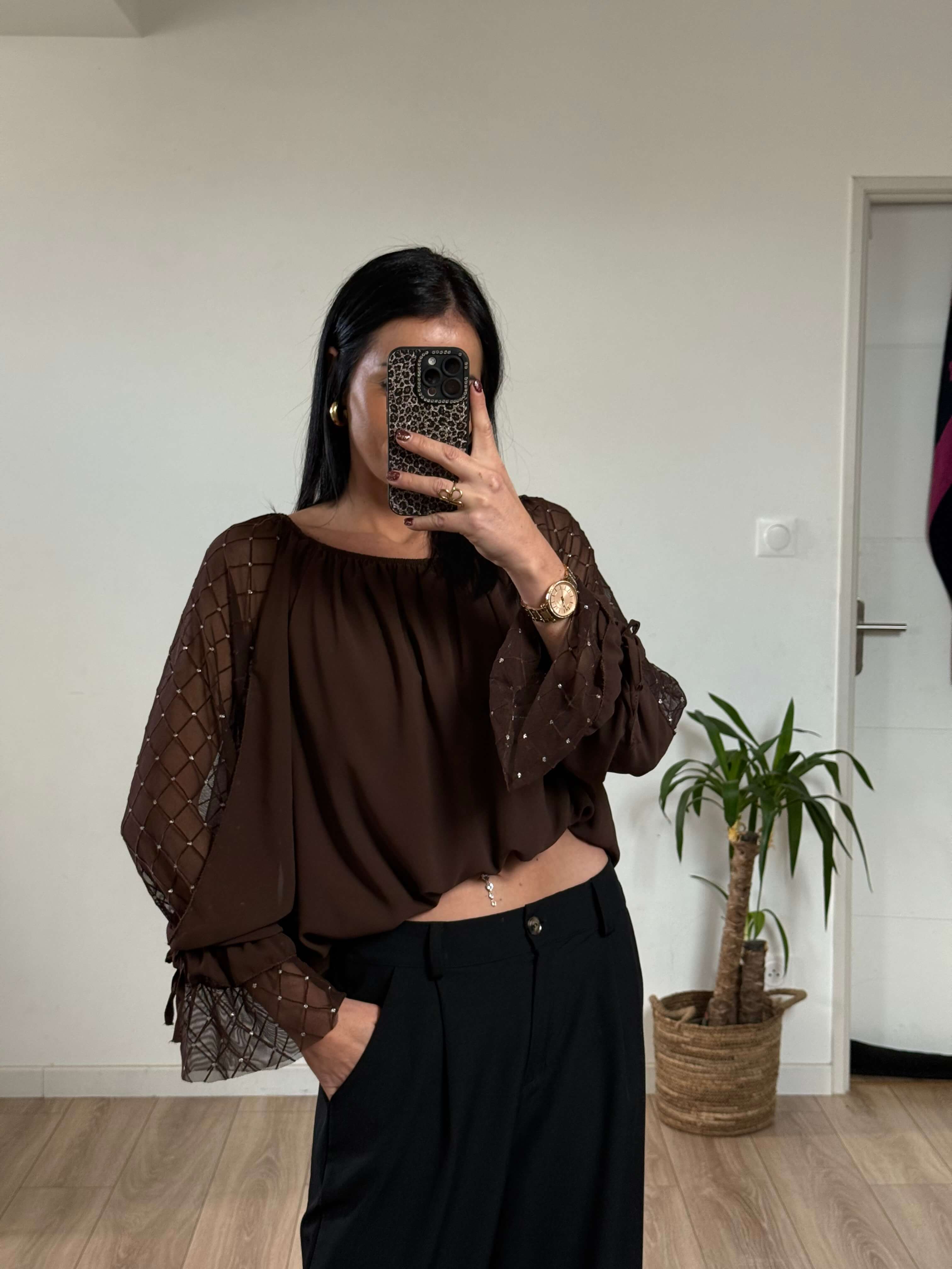 Top à strass - Eloïse