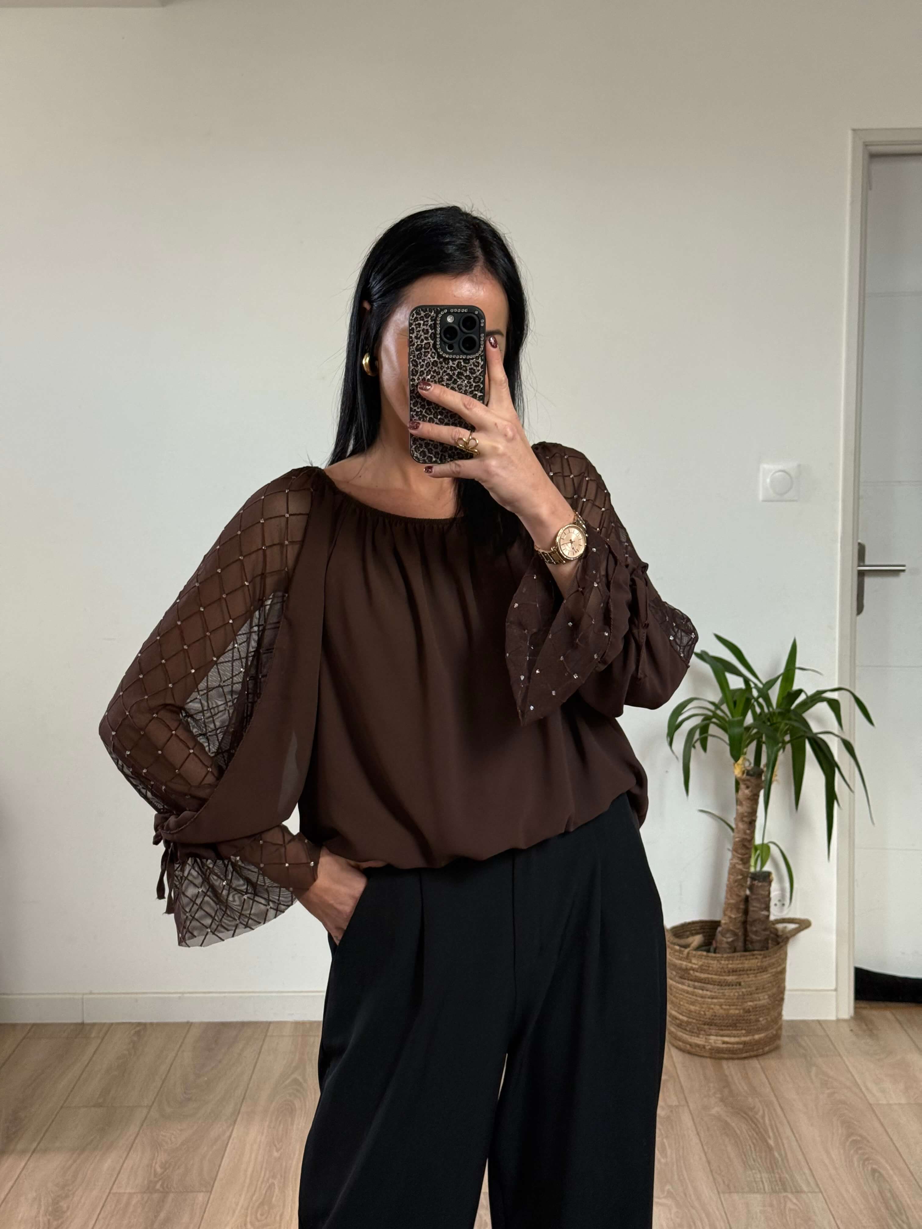 Top à strass - Eloïse