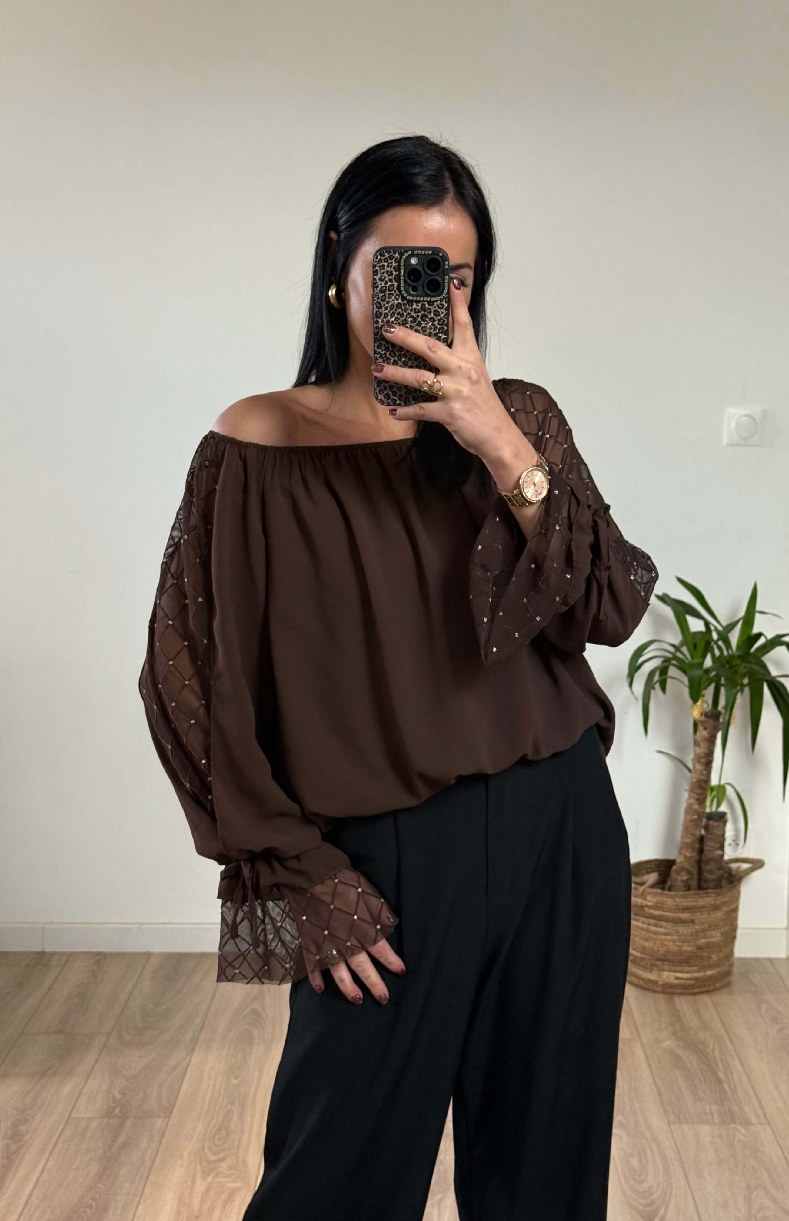 Top à strass - Eloïse