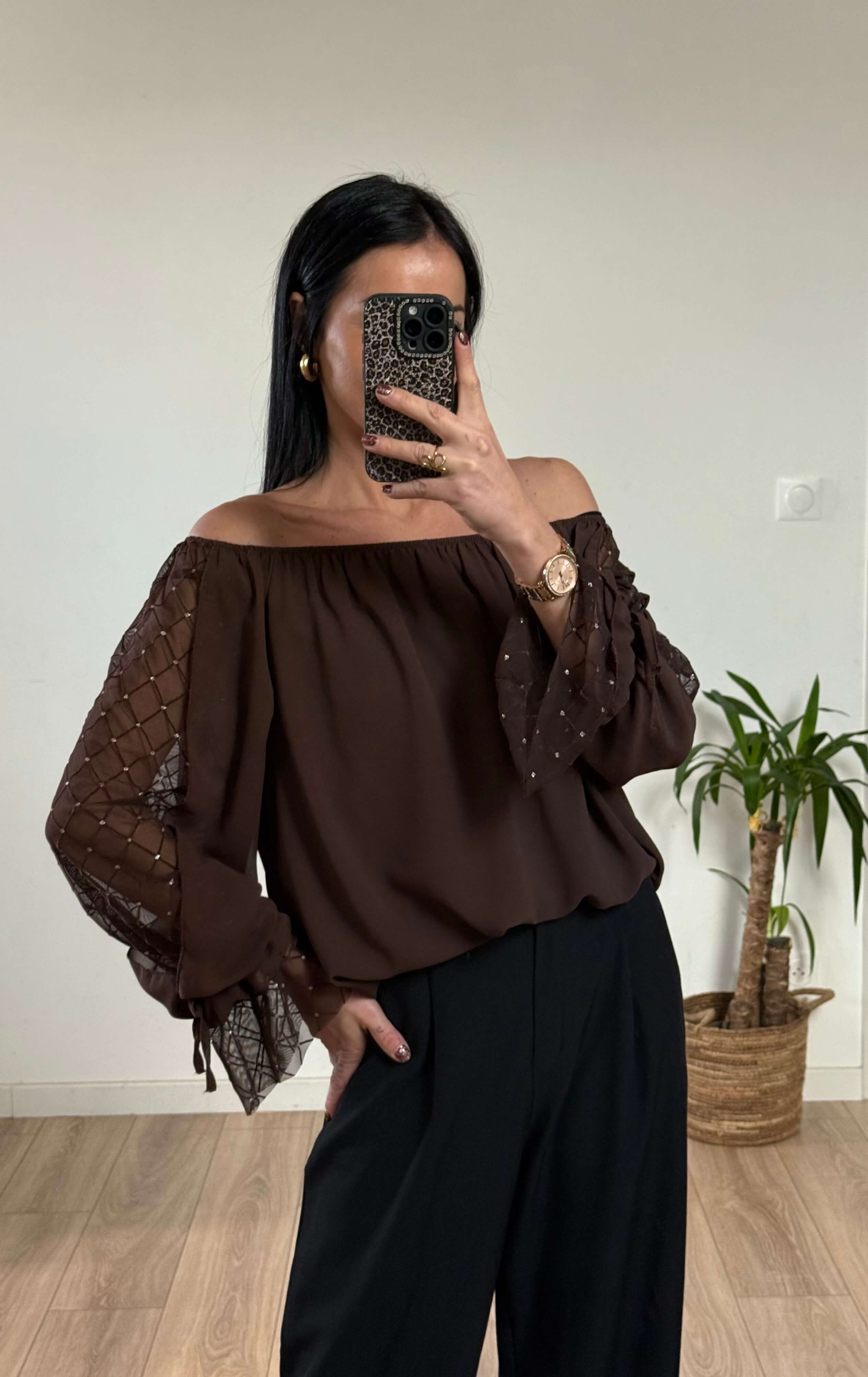 Top à strass - Eloïse