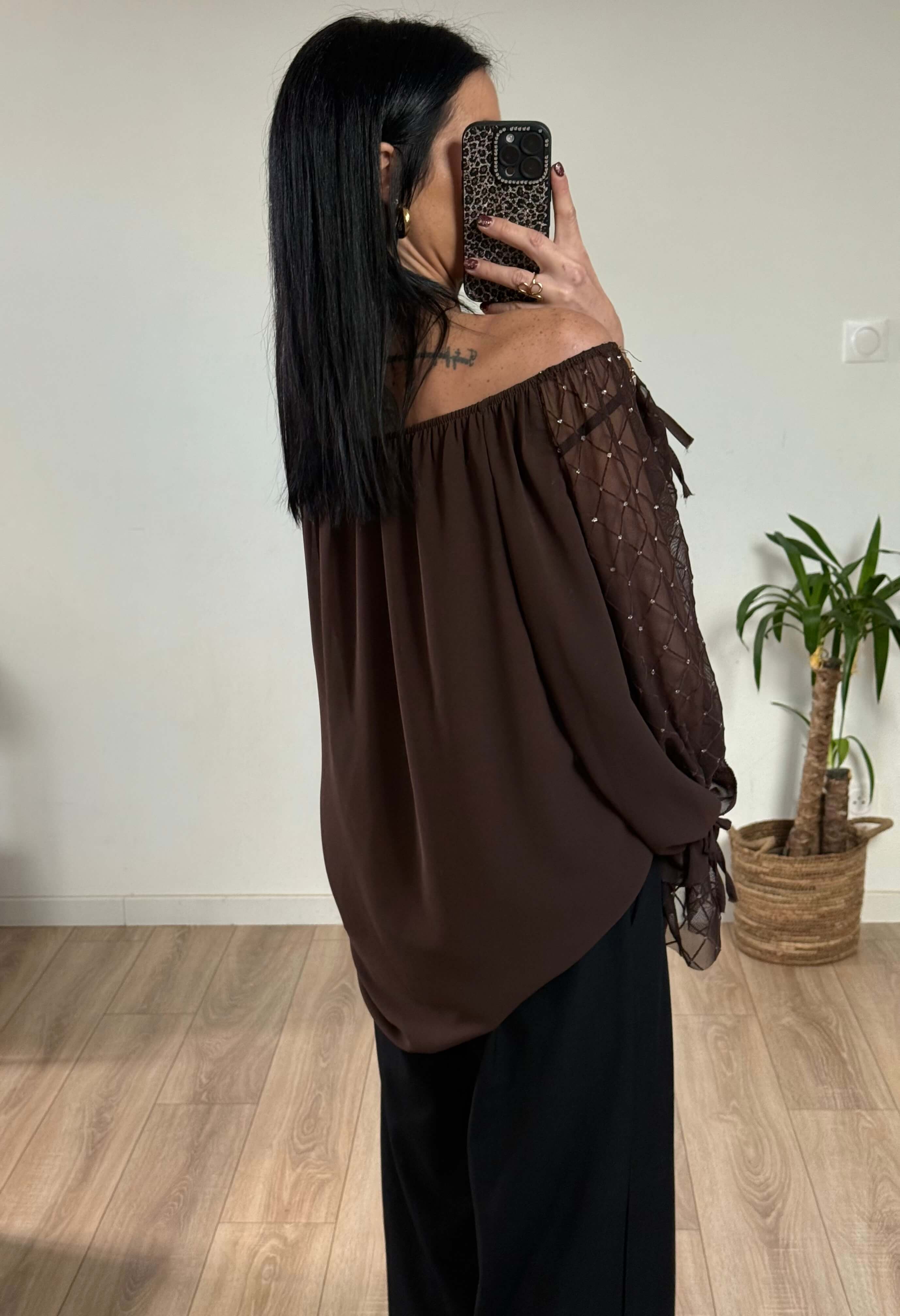 Top à strass - Eloïse