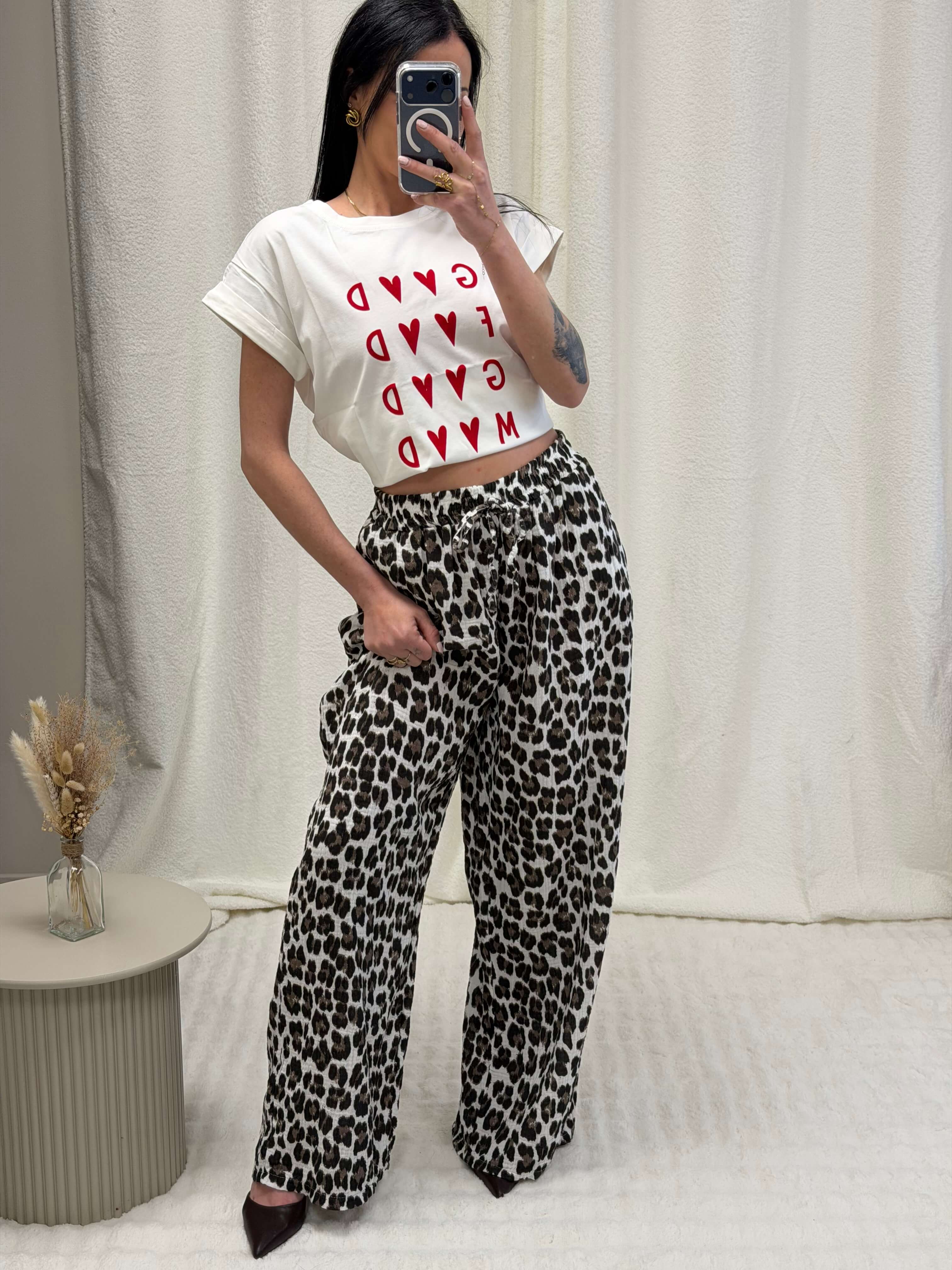 Pantalon gaze de coton - Azelia