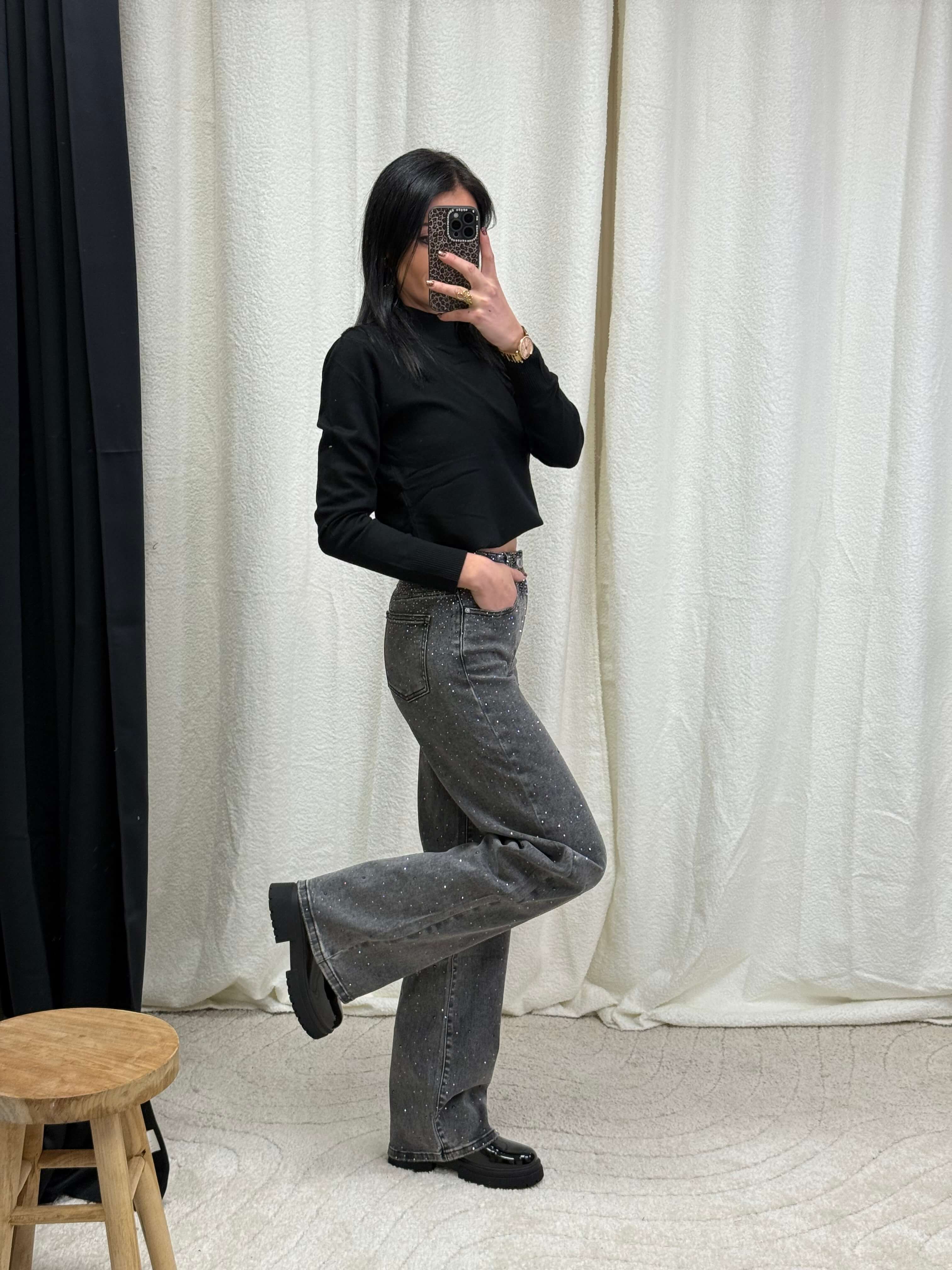 Jeans strass - Manon