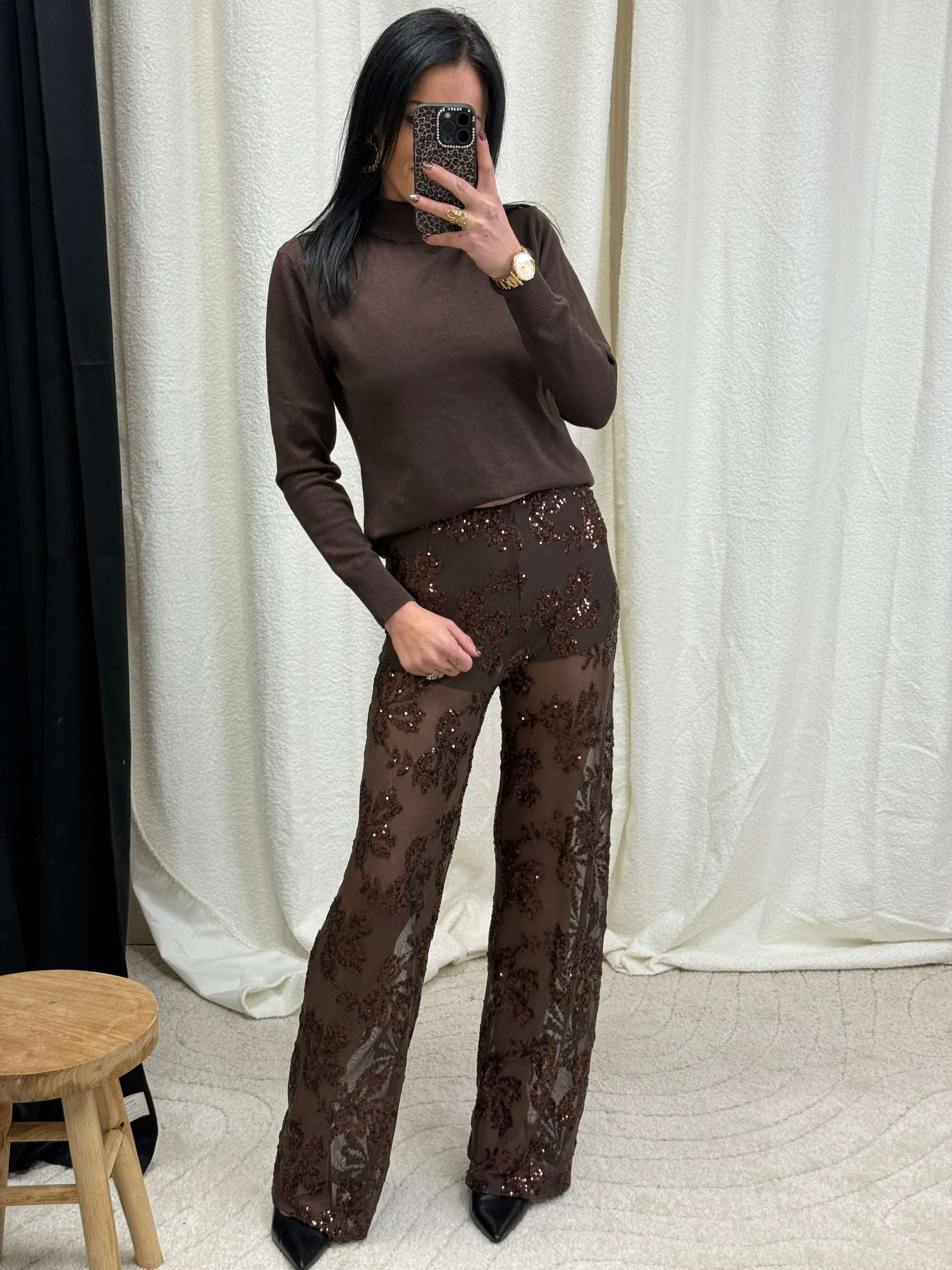 Pantalon sequins - Lisa