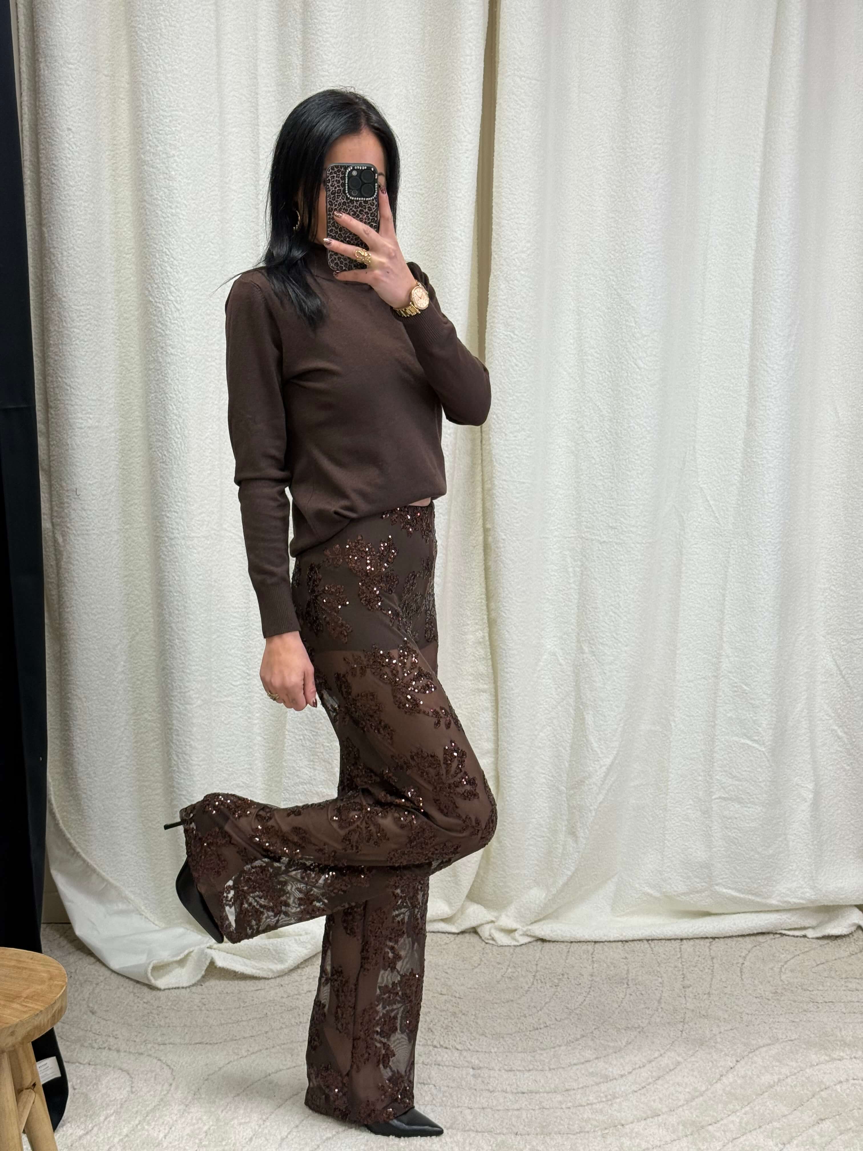 Pantalon sequins - Lisa
