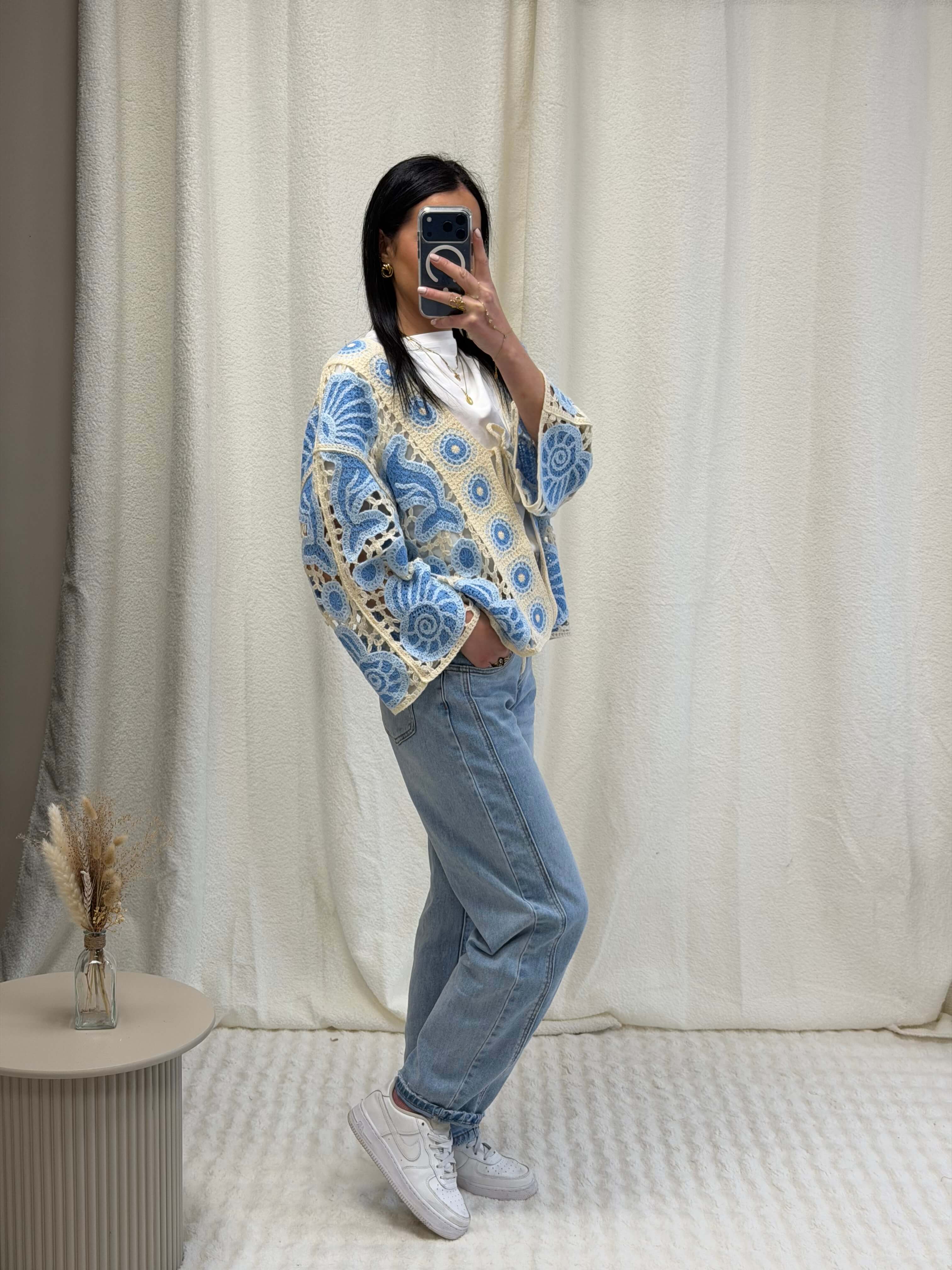 Gilet crochet - Lara