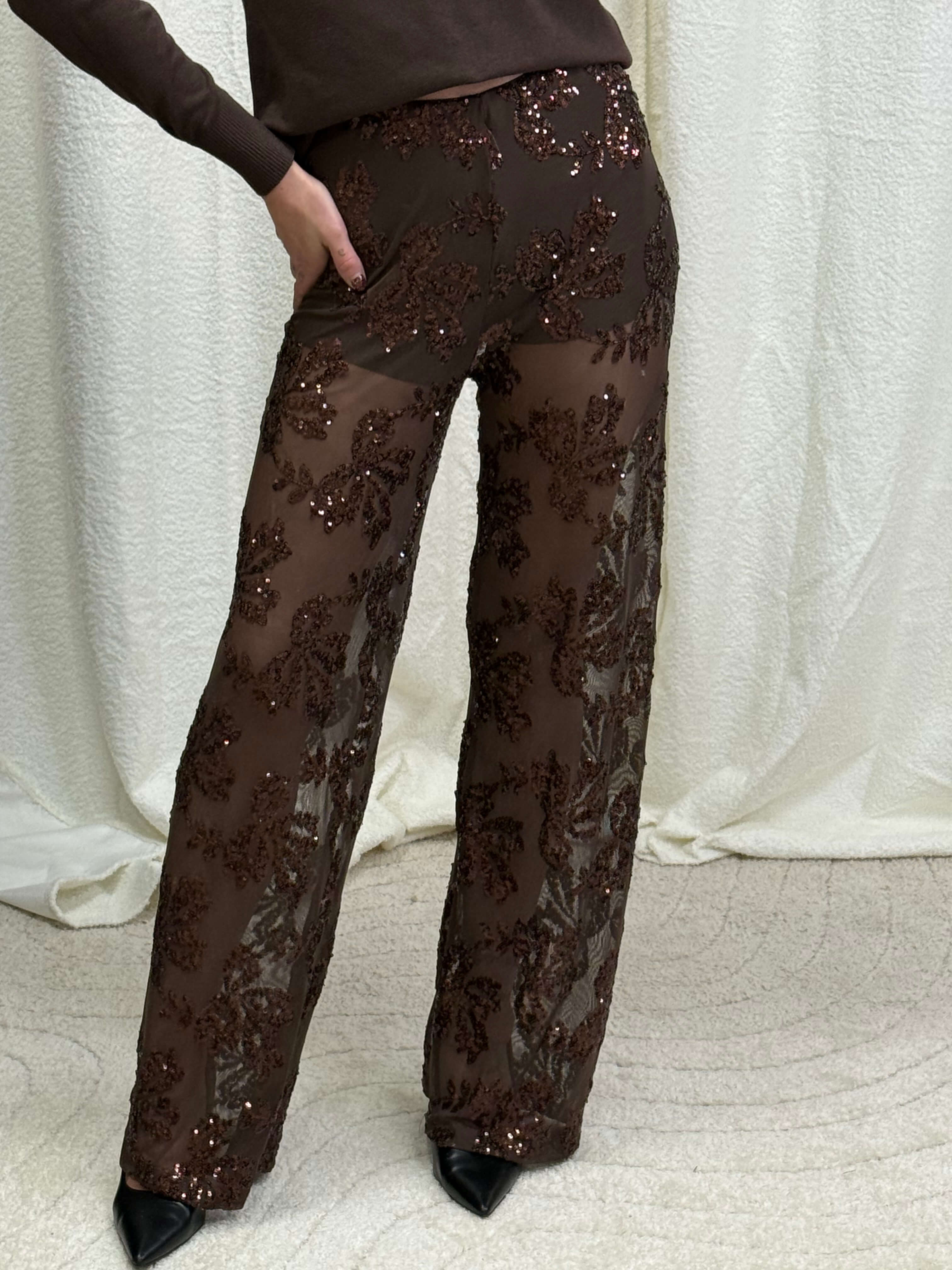 Pantalon sequins - Lisa