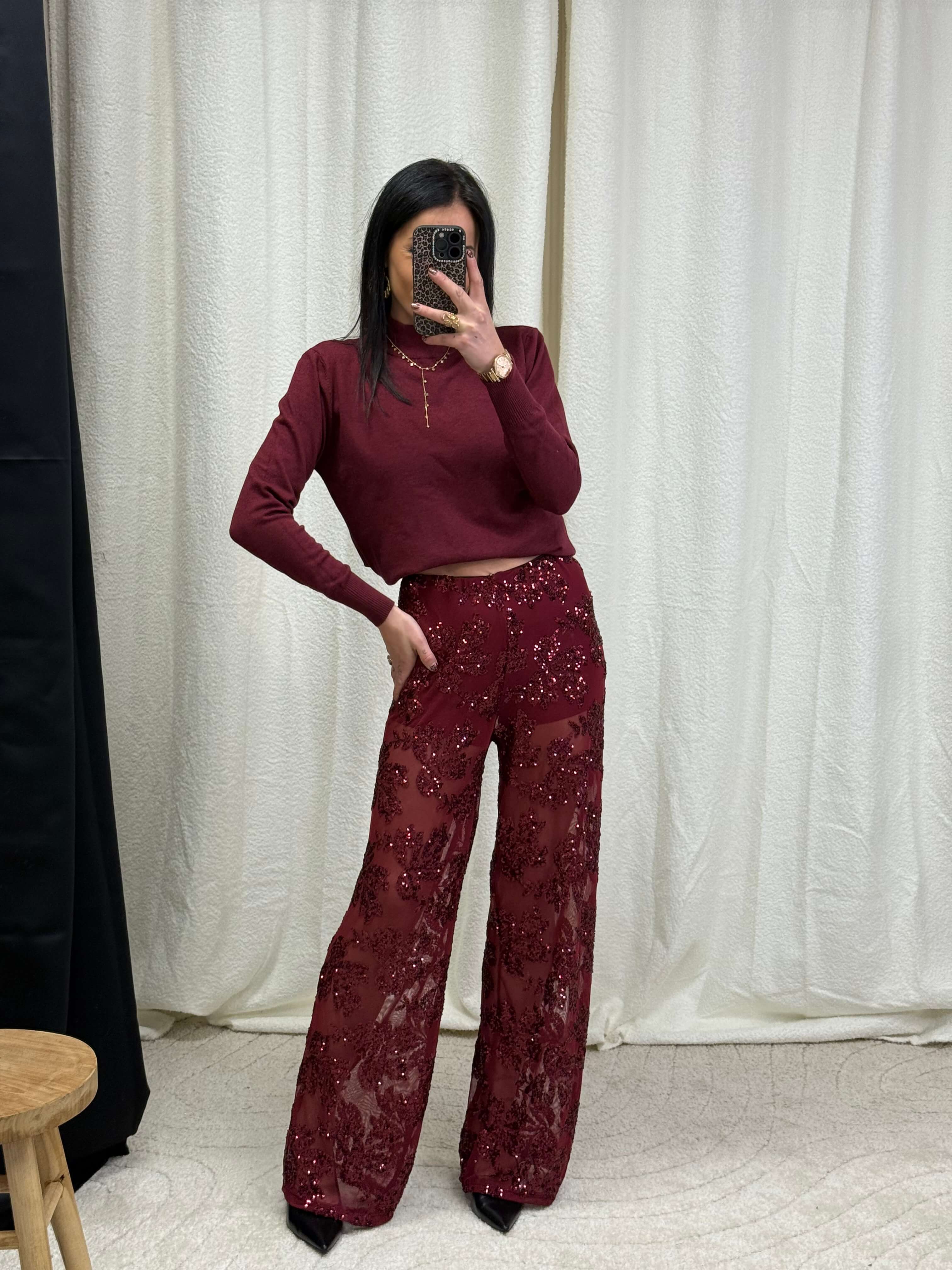 Pull col montant - Romane