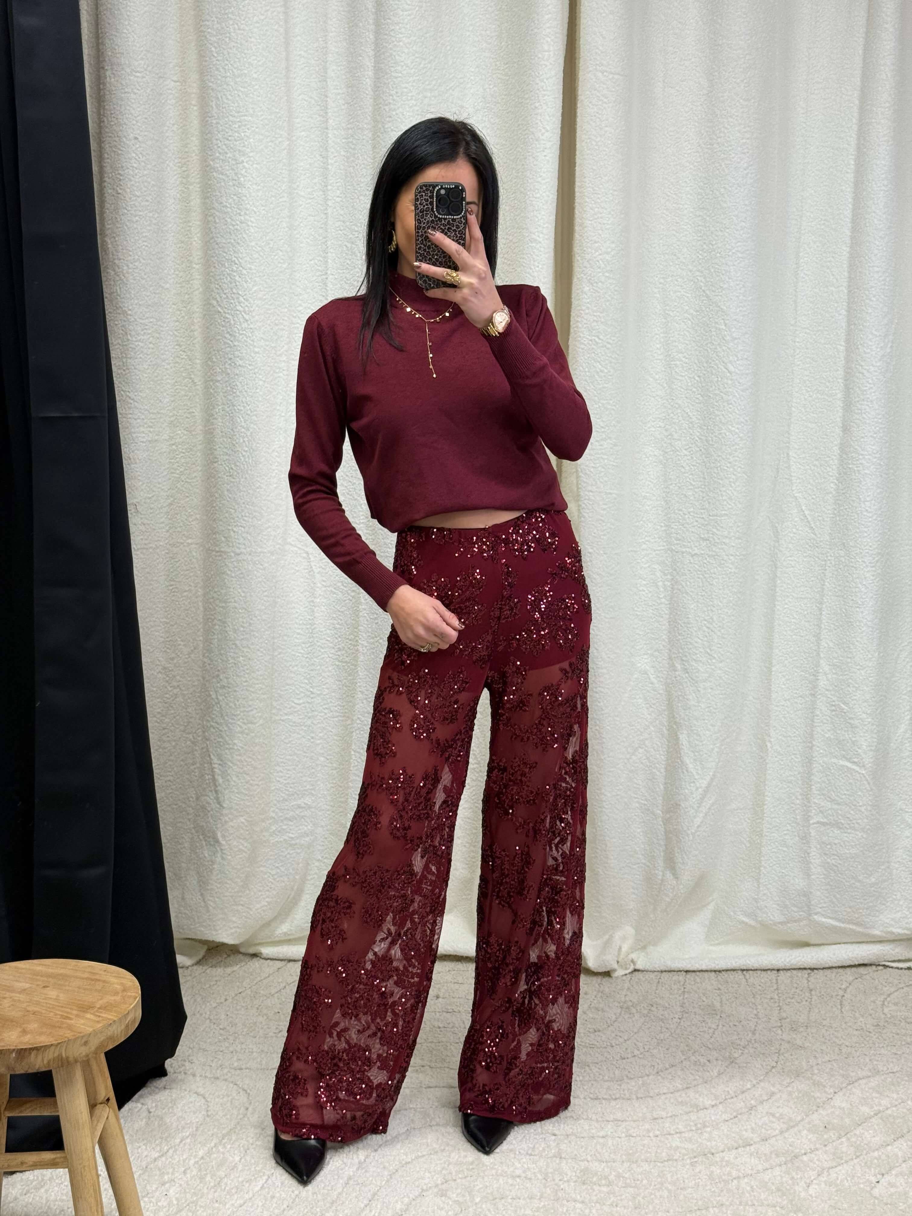 Pantalon sequins - Lisa