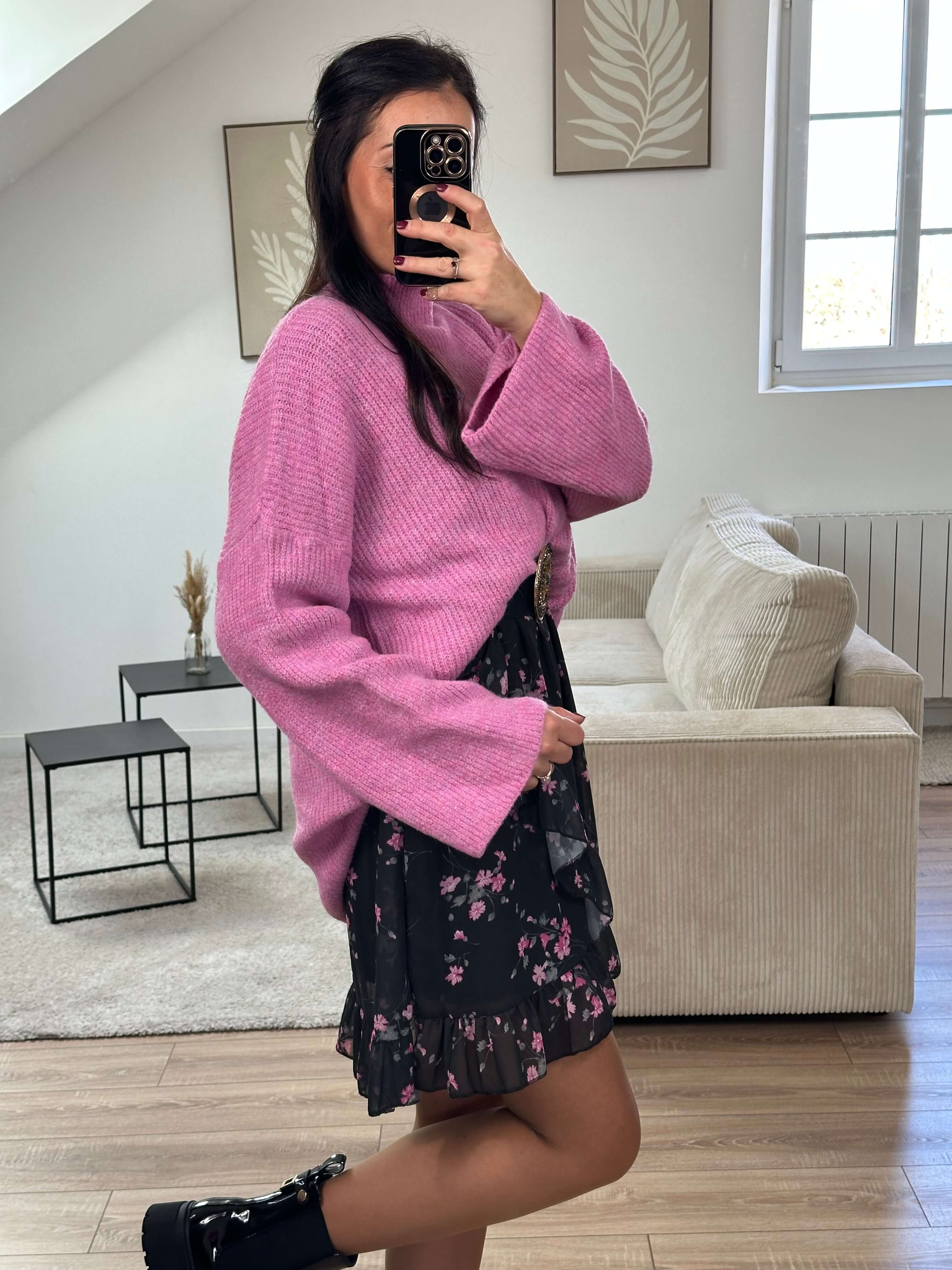 Pull oversize - Jade ( précommande coloris noir expédition max le 25/10)