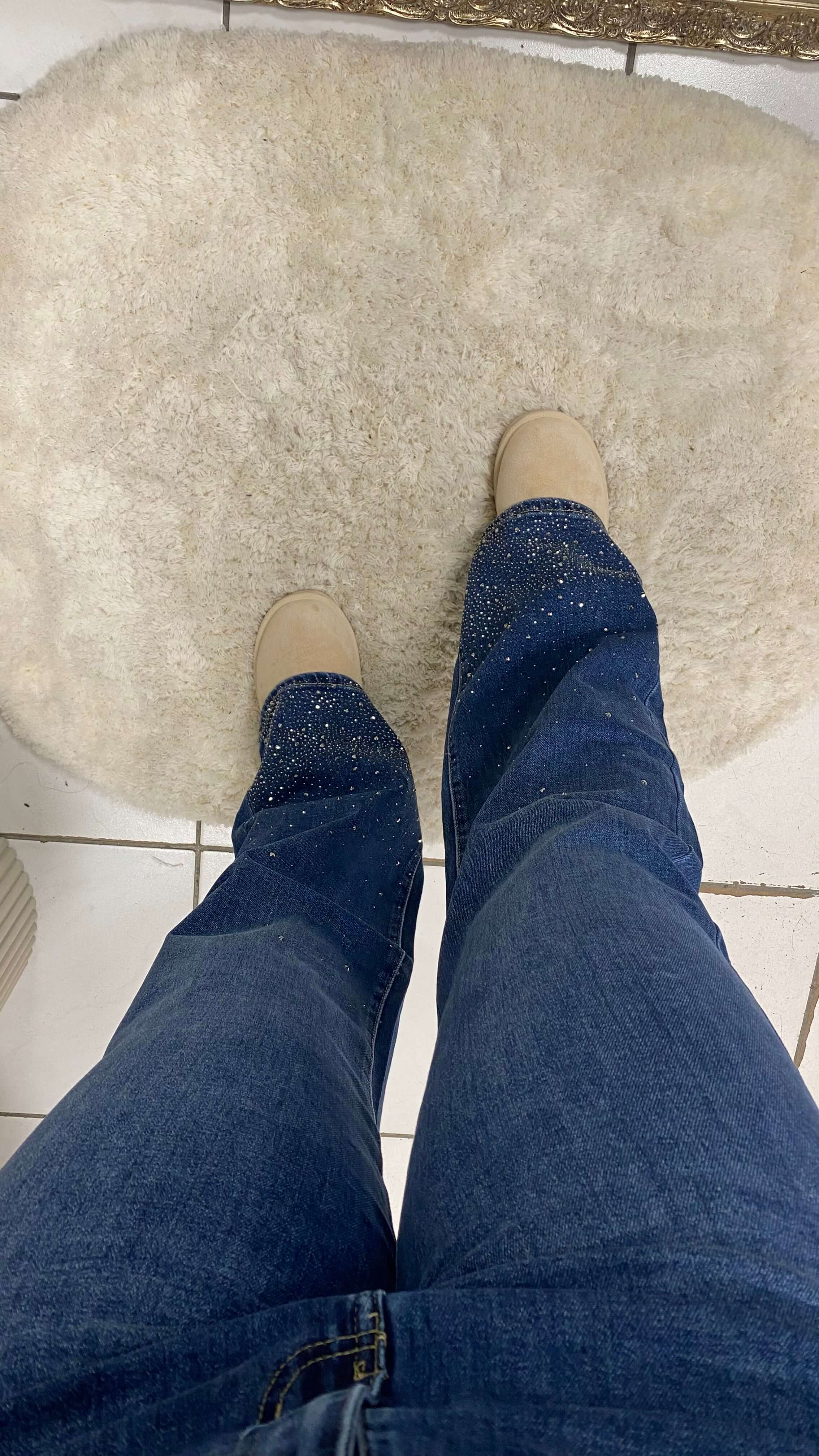 Jeans Strass - Vicky