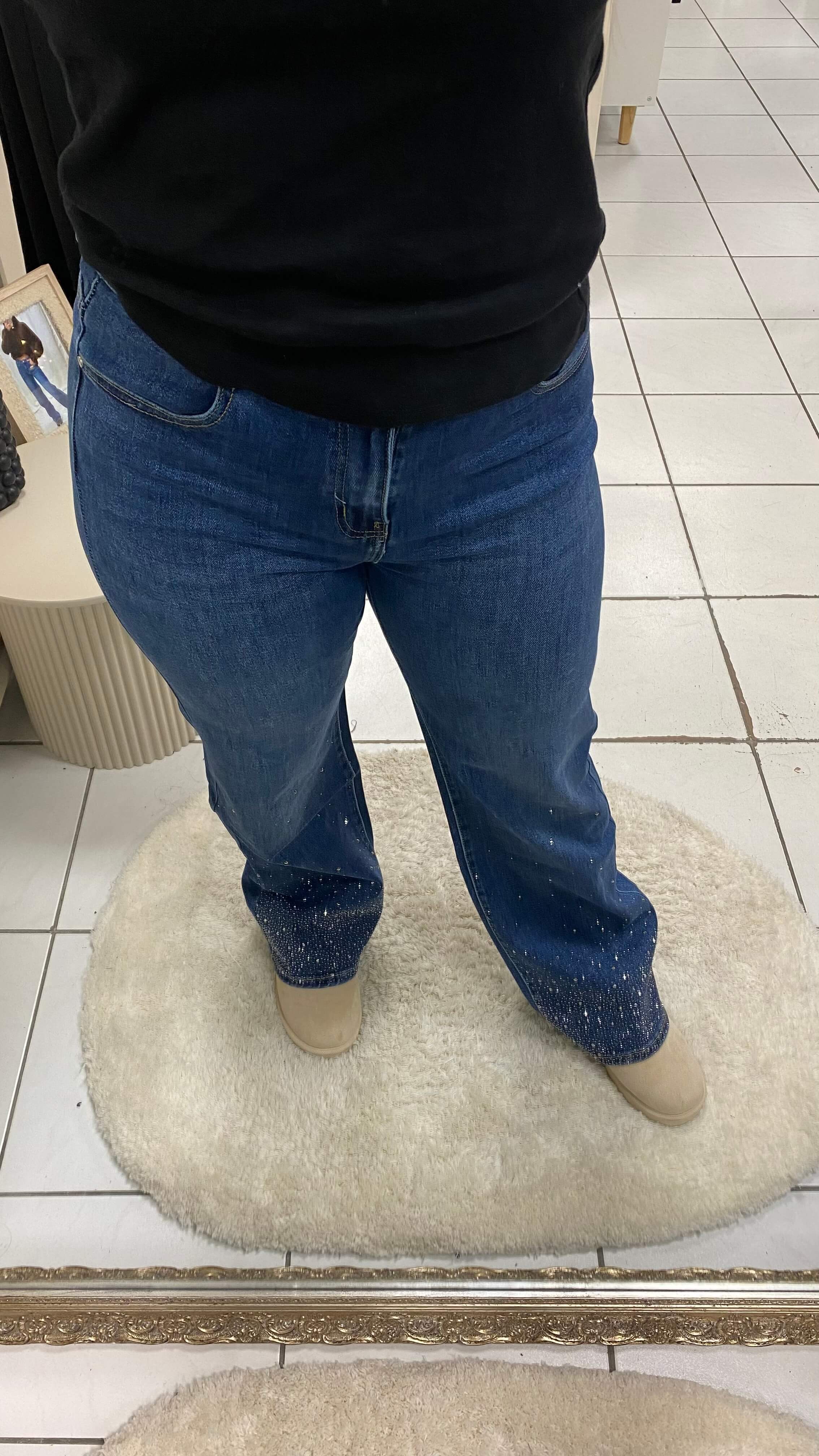 Jeans Strass - Vicky