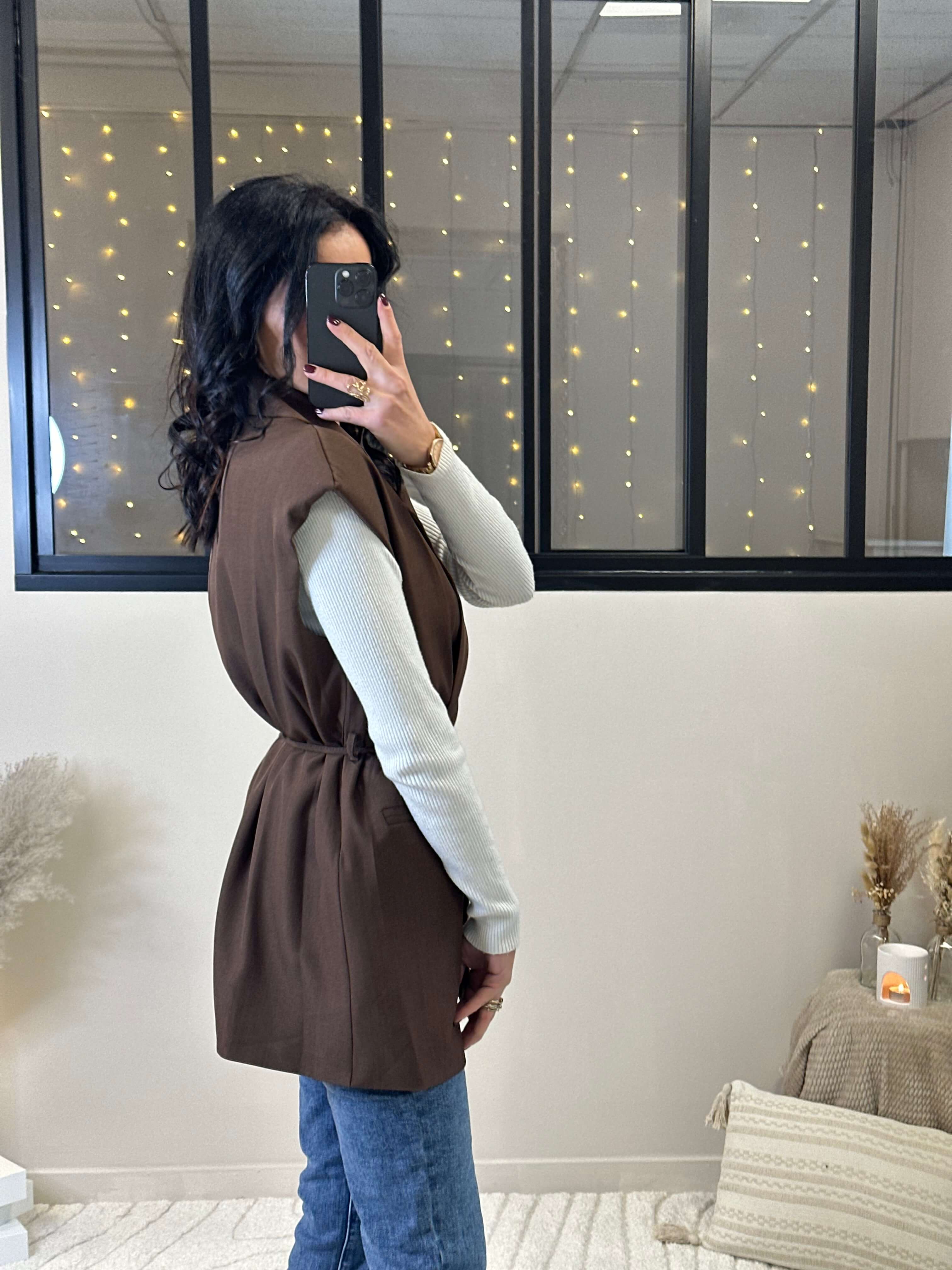 Blazer sans manches - Emilie