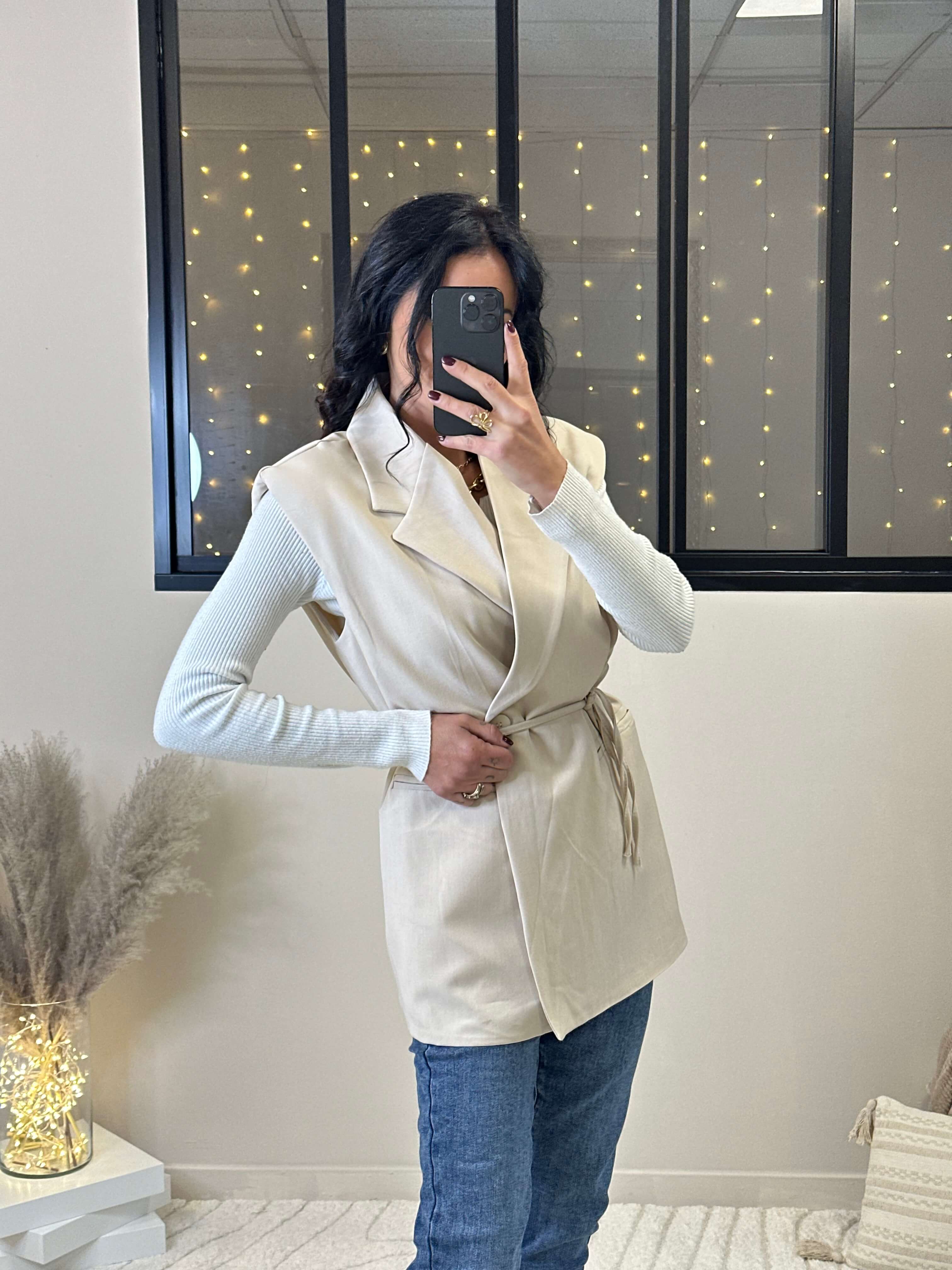 Blazer sans manches - Emilie