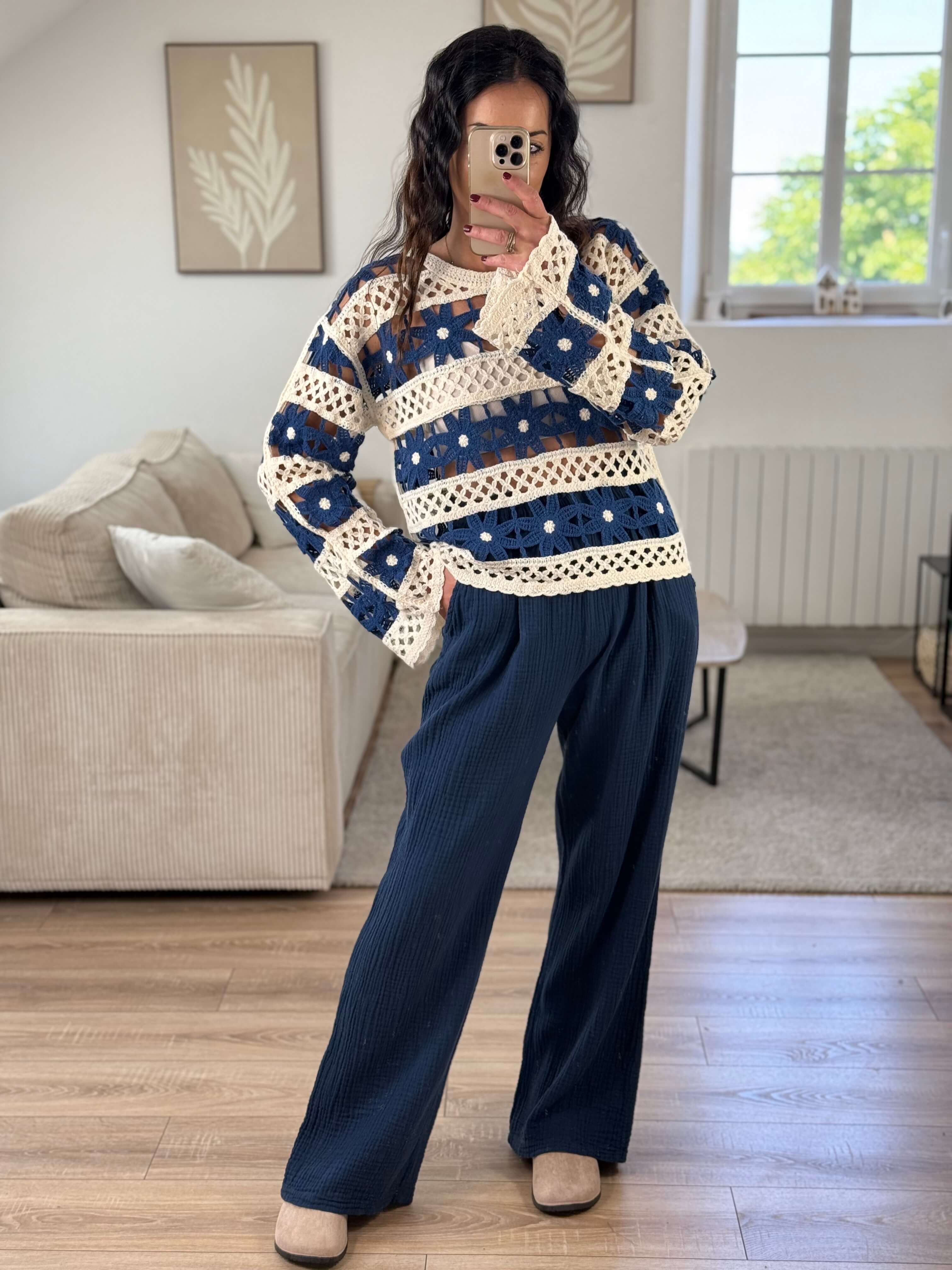 Top crochet - Romy