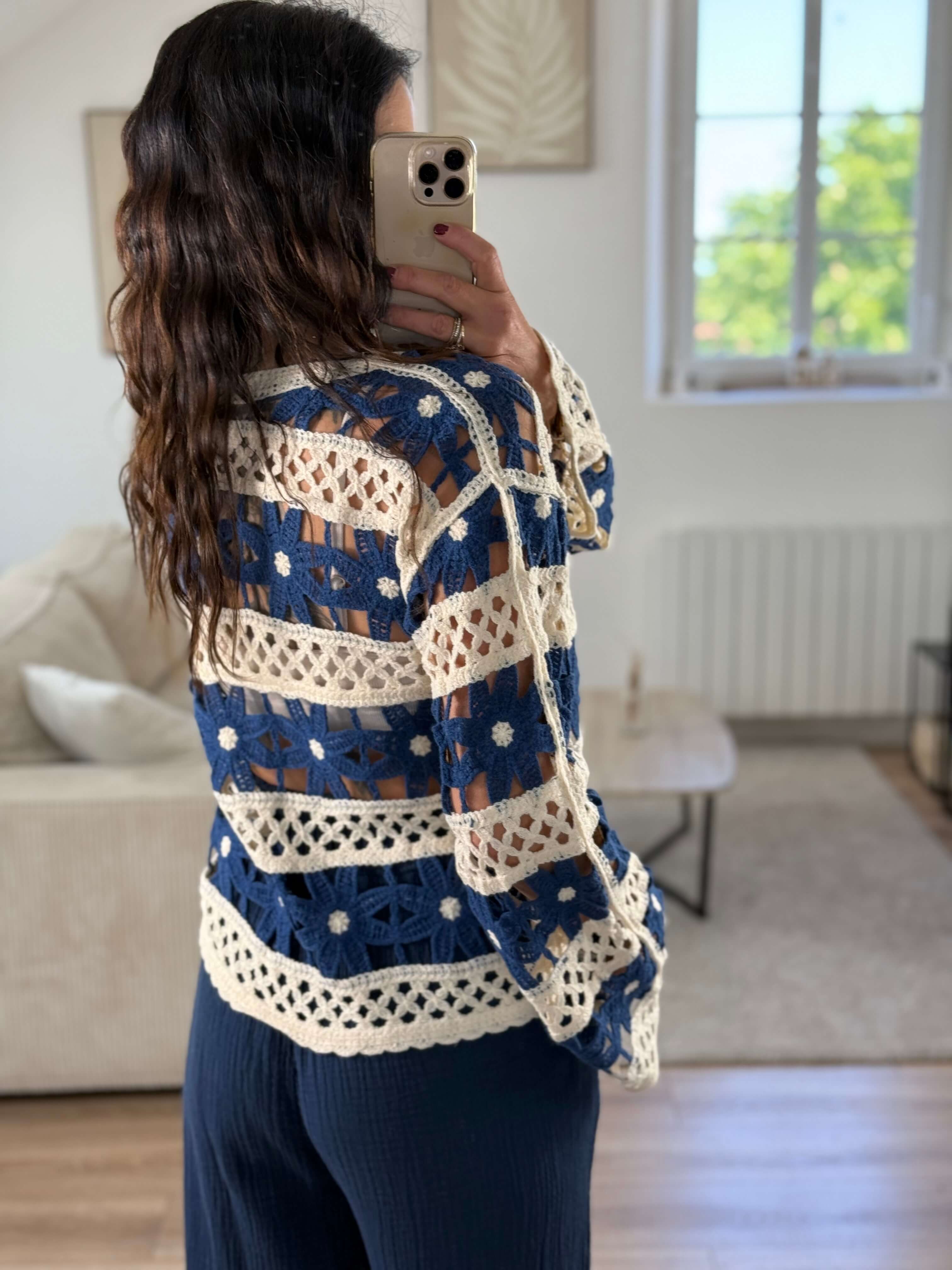 Top crochet - Romy