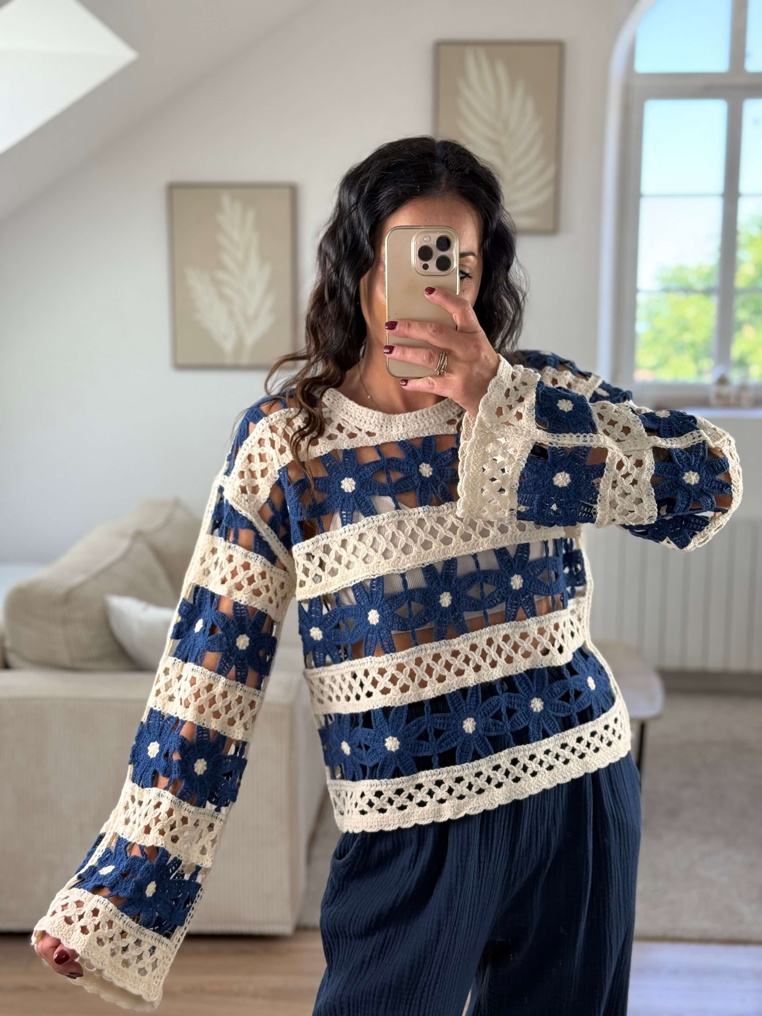 Top crochet - Romy