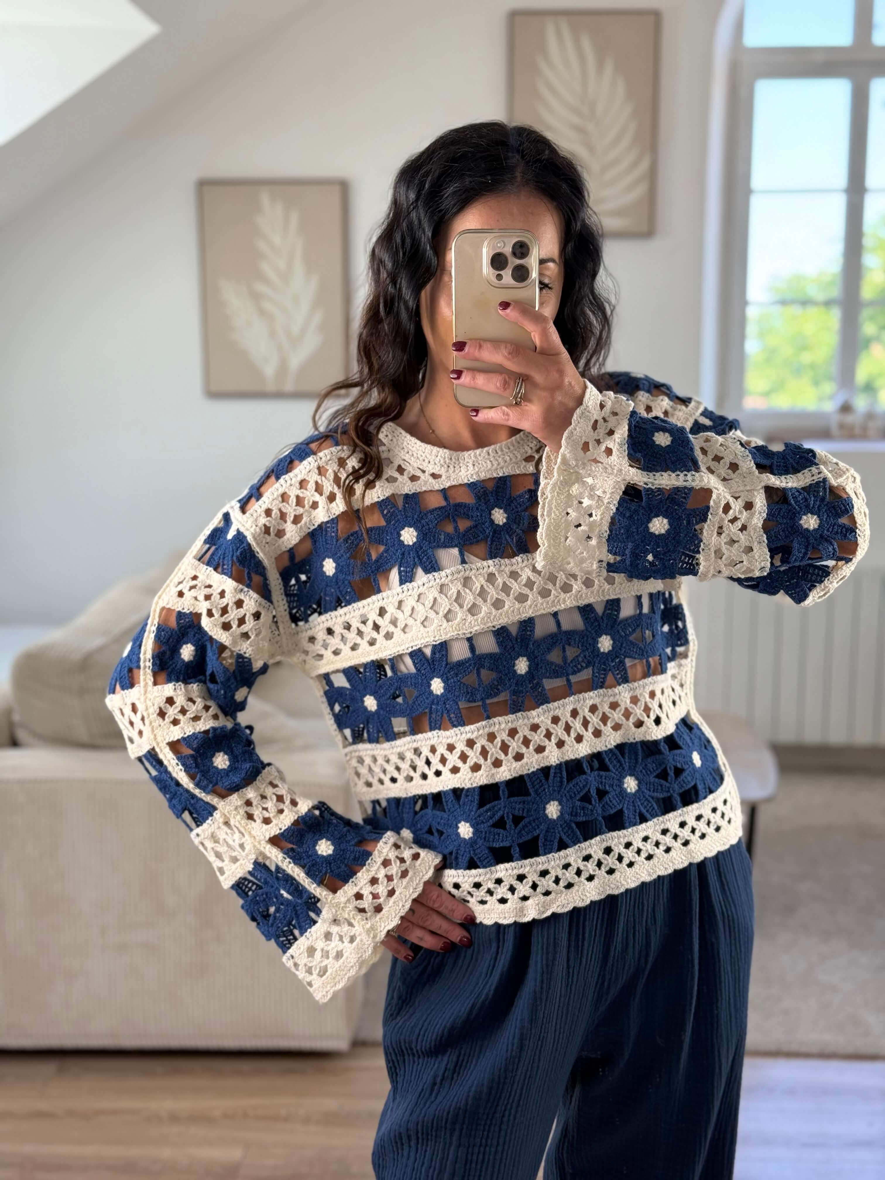 Top crochet - Romy