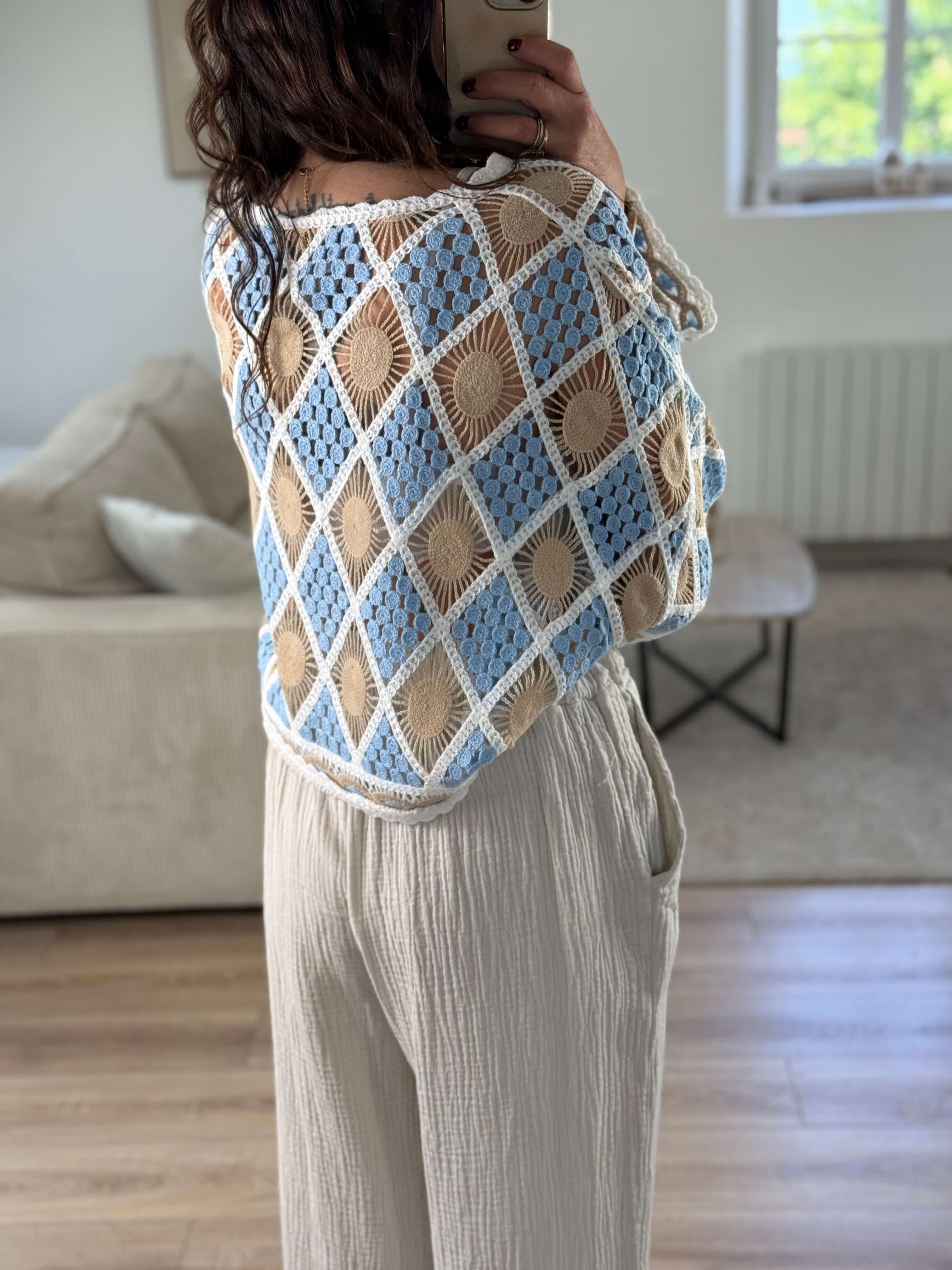 Pantalon gaz de coton - Frida